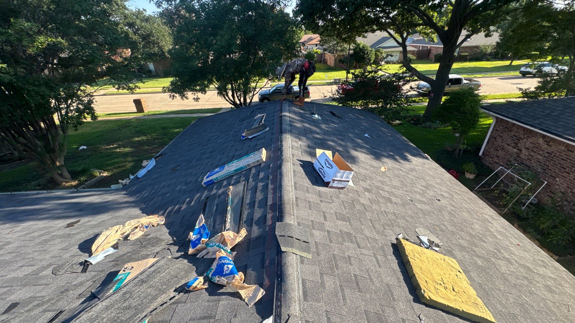 Project in Garland by Rhino Roofing and General Contracting, LLC