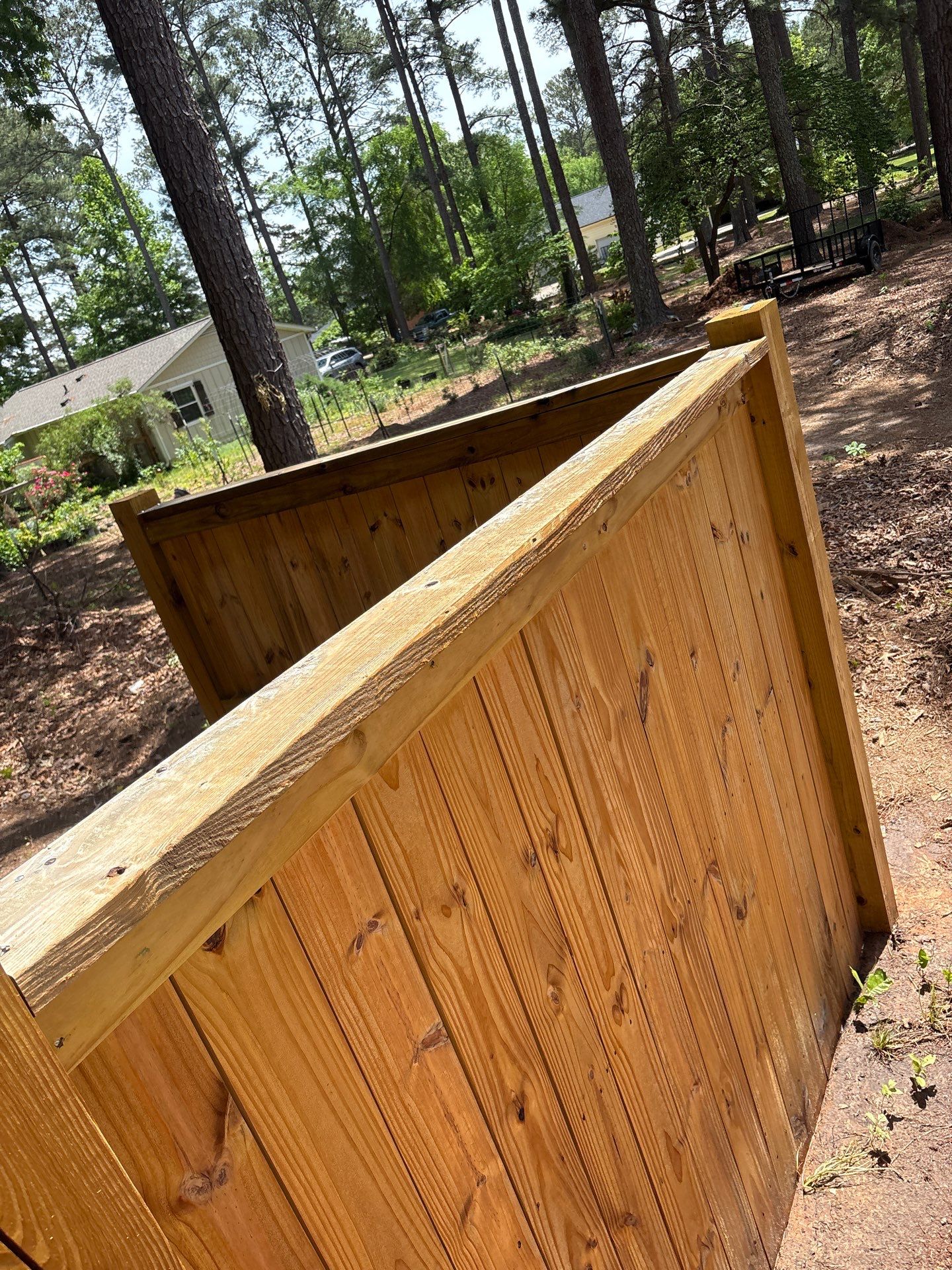 Fence using Wood Sealant by DuraSeal