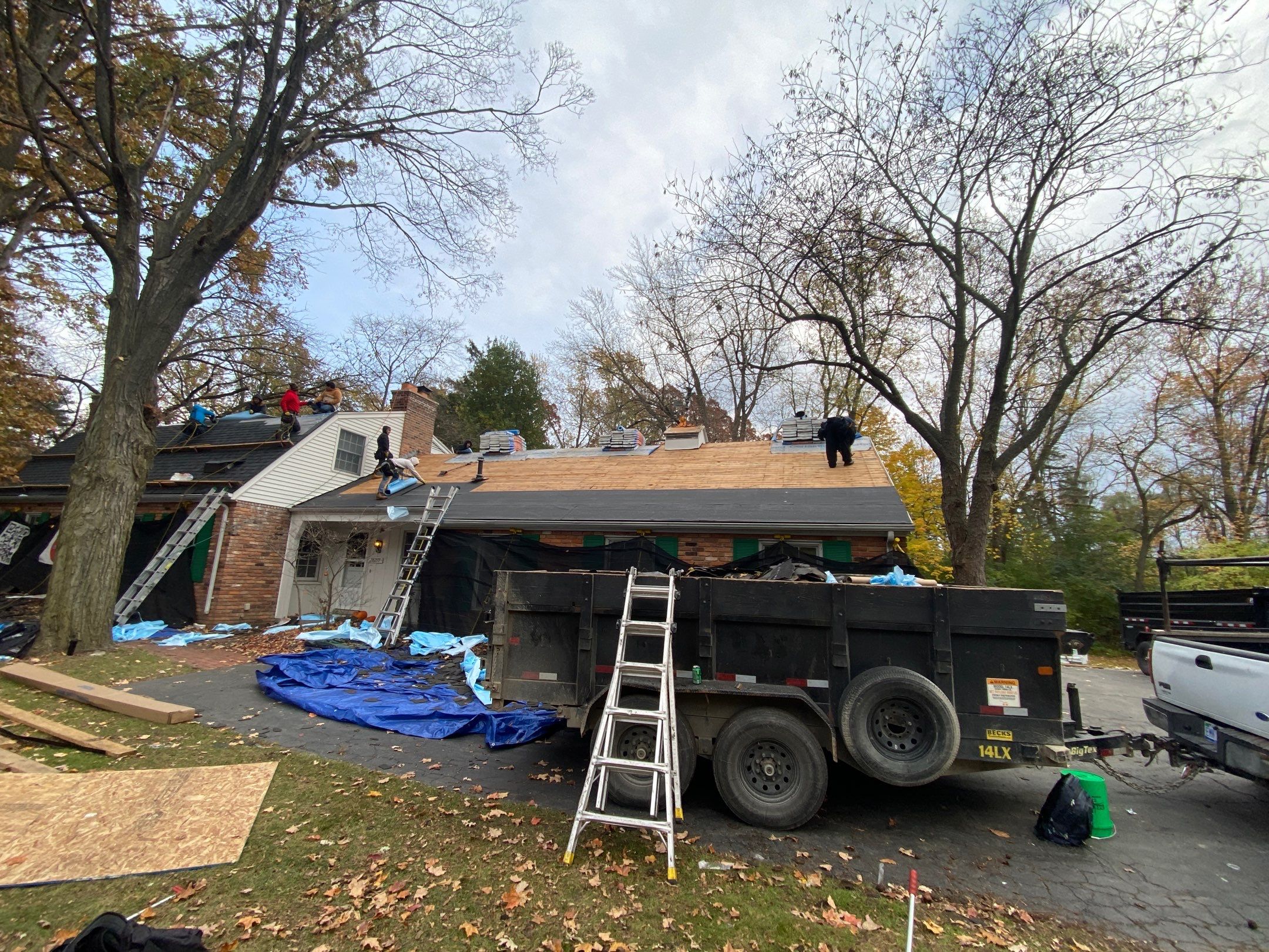 Roof Replacement using CertainTeed Landmark by 180 Contractors