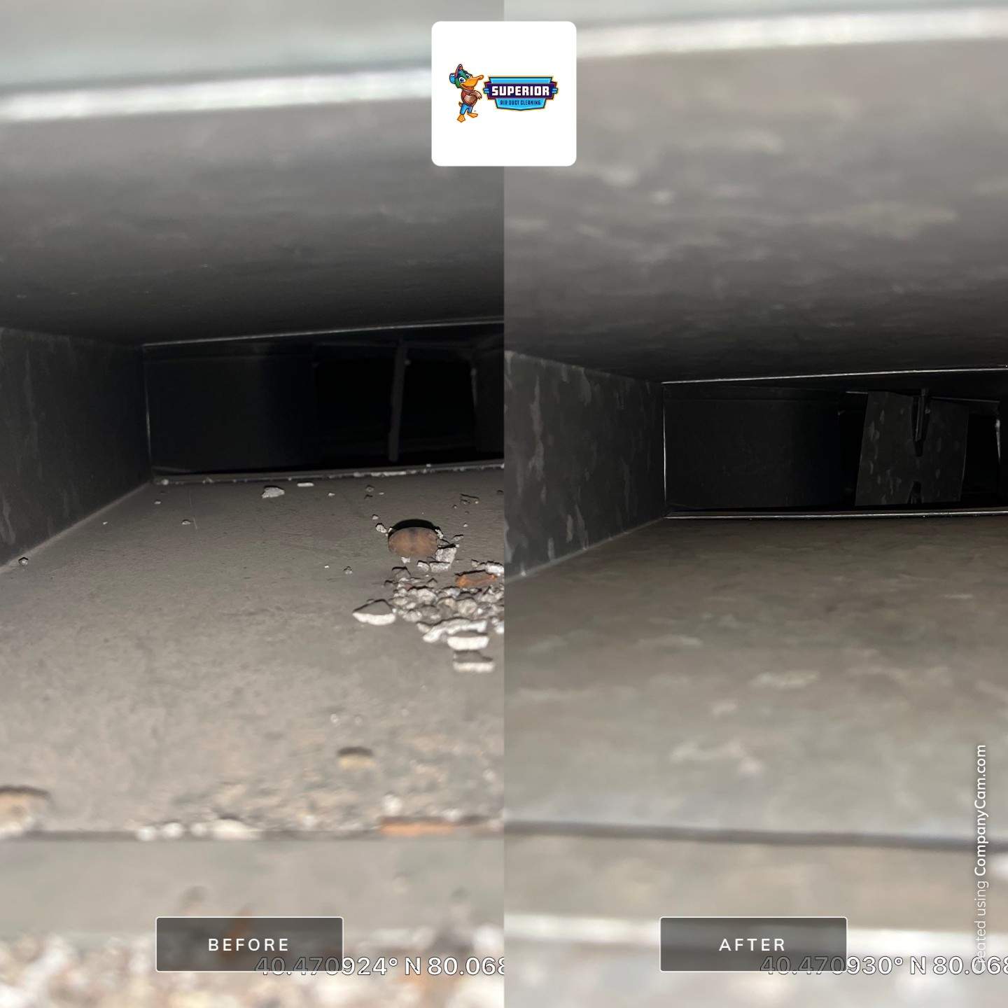 Air Duct Cleaning With a Vacuum Truck in McKees Rocks, PA by Superior Air Duct Cleaning