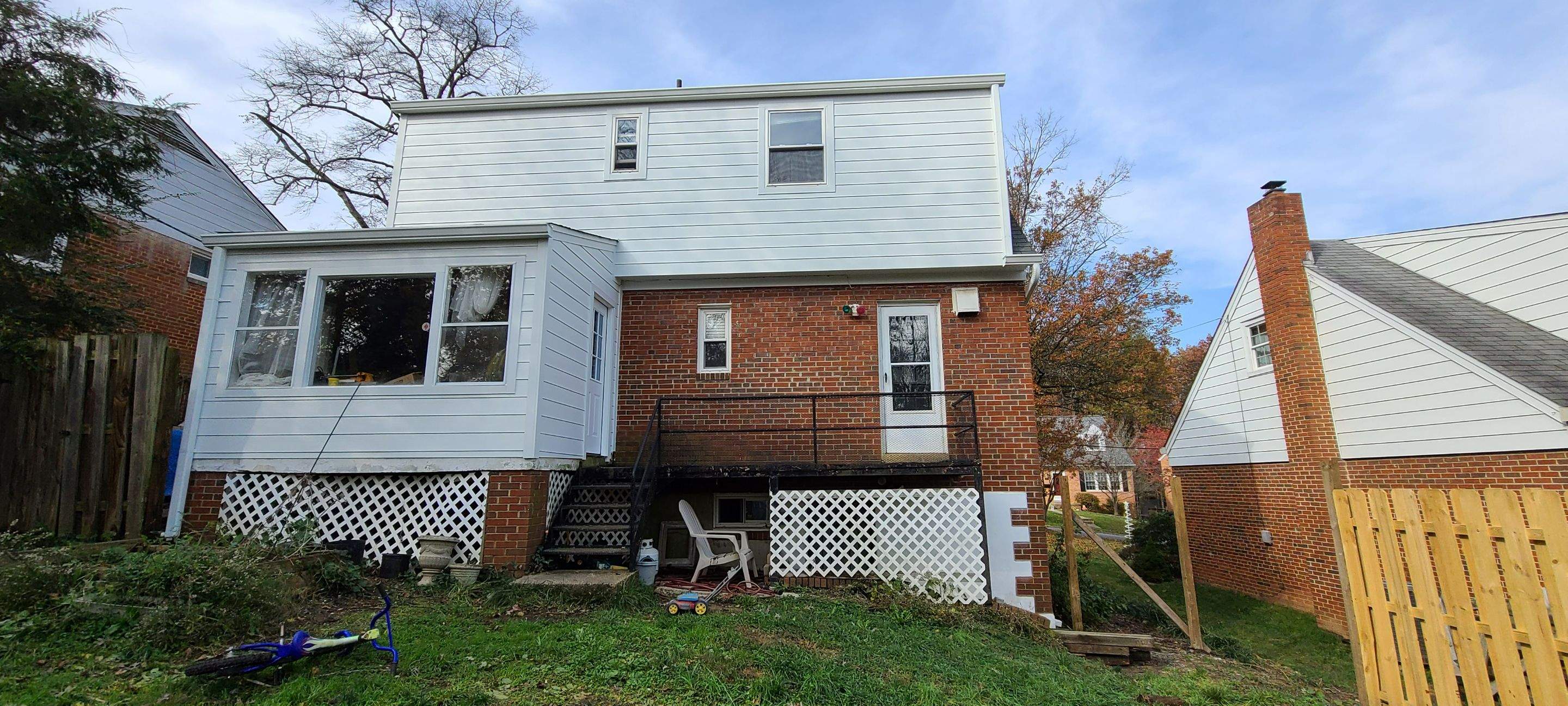 Siding Installation using James Hardie Siding and Trim by Window Depot of Annapolis