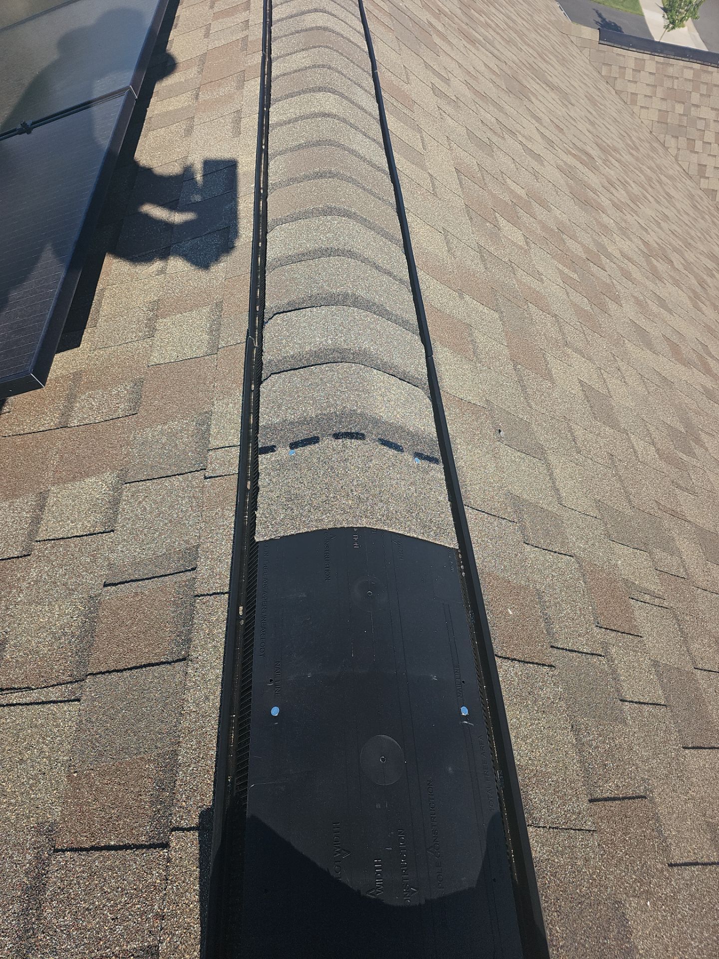 Roof Repair - Ridge Vent and Vent Flashing Boot Replacement by Winchester Roofing