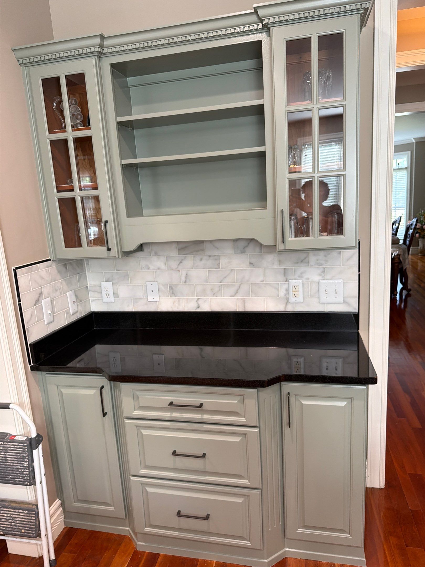 Custom Kitchen CabinetRefinishing in Grand Blanc by Top Shelf Painter