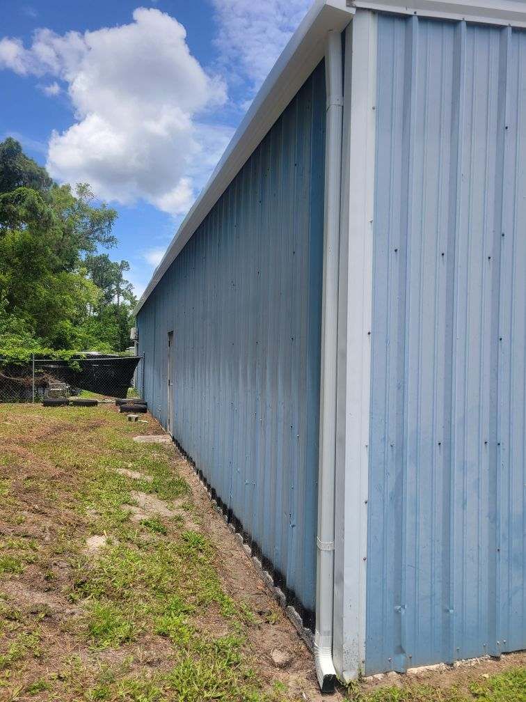 7-Inch Smooth Box Seamless Gutters using smooth box gutters in Fort Myers FL by Gutter Professors