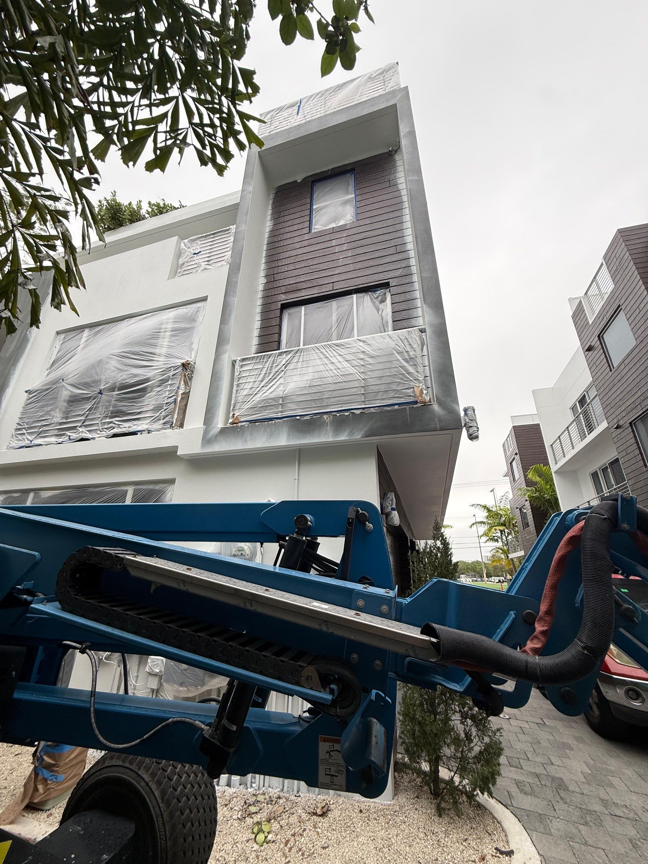 Fort Lauderdale Town Homes Exterior Painting by John “The Greek” Painting