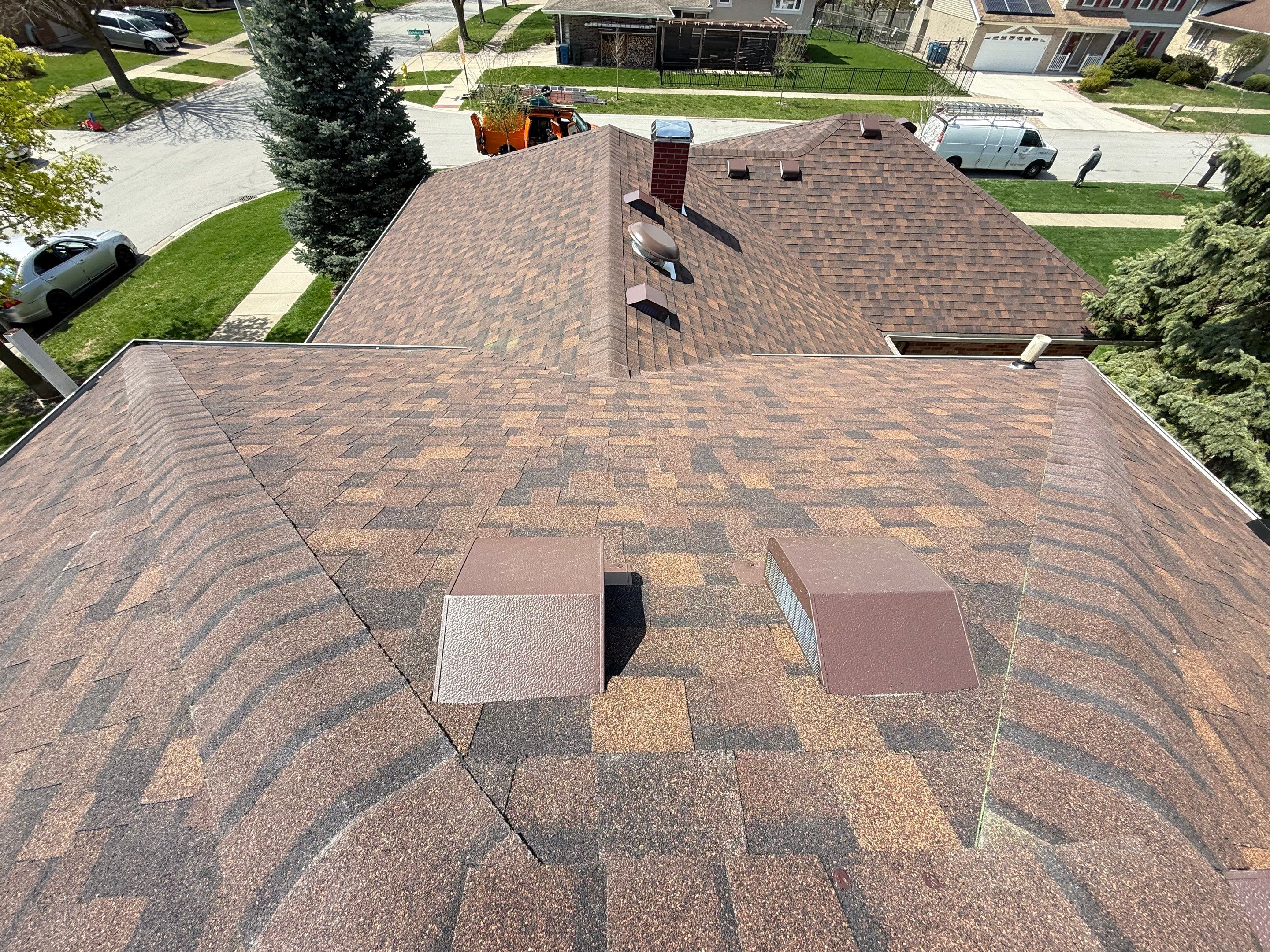 Roof replacement by Optimal Home Improvement 