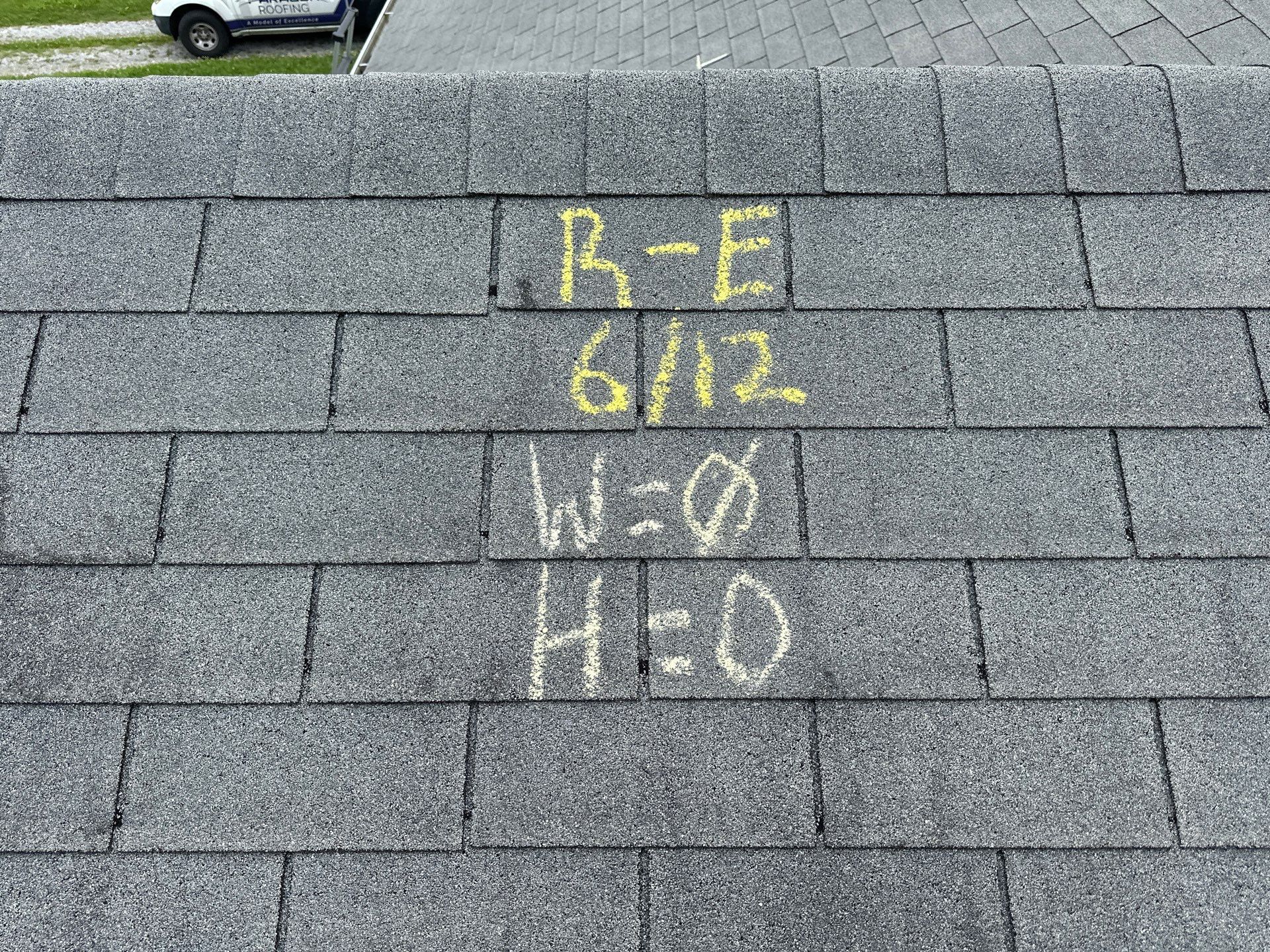Solid Hail Damage - 3 Tab by Paragon Roofing