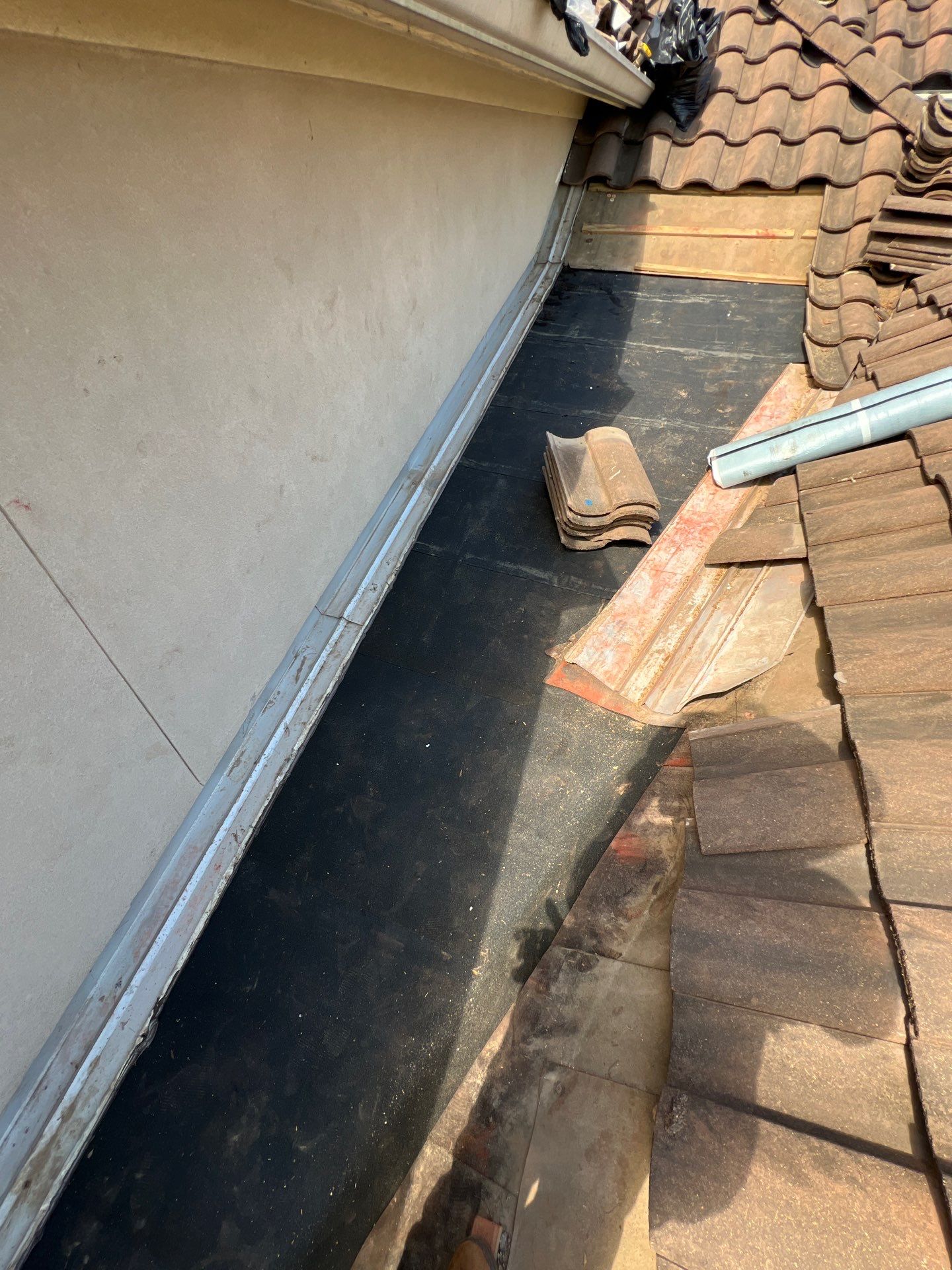 Residential Roofing Repair using tile by Roof Repair Company
