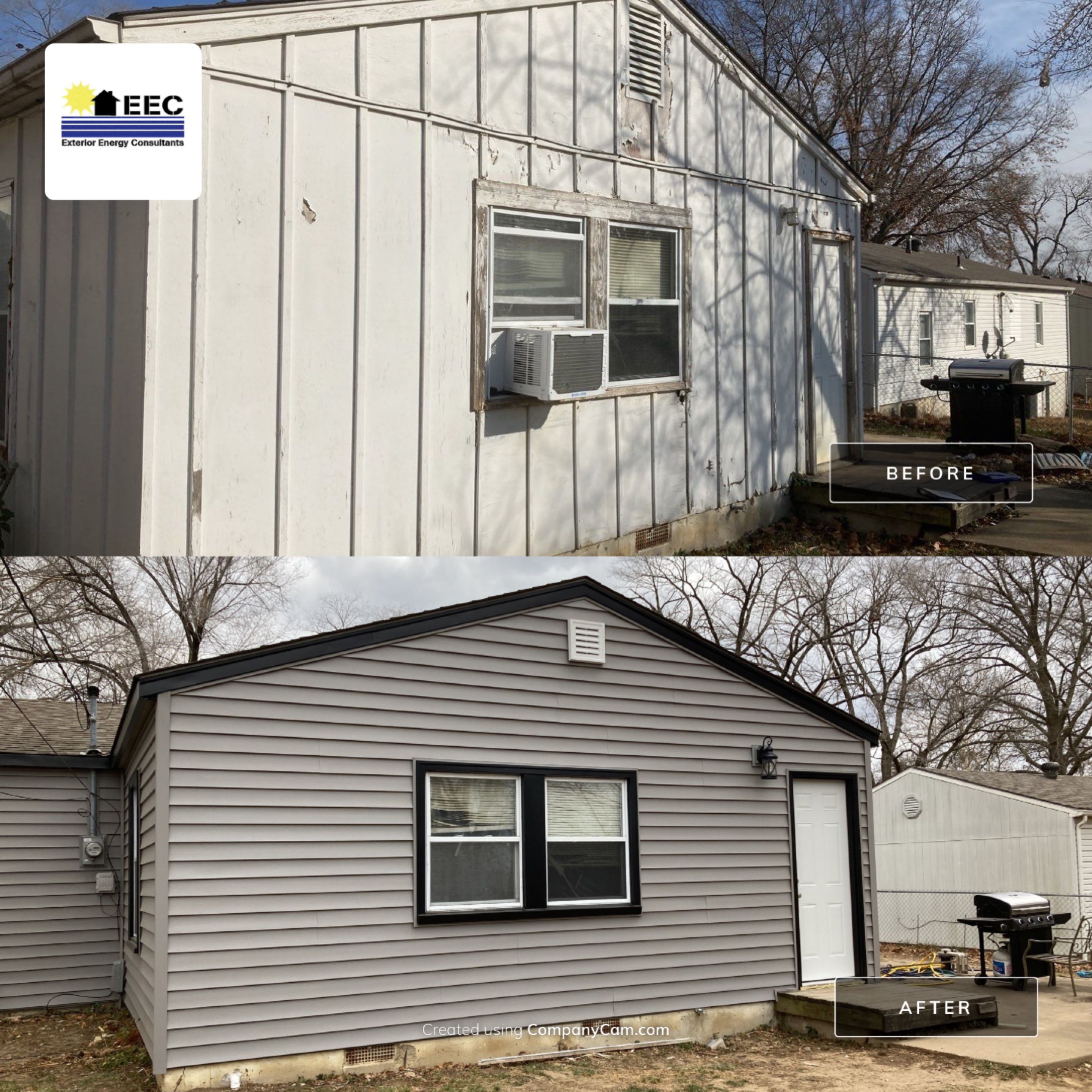 Siding Installation using Exterior Portfolio Vinyl Siding by EEC Windows, Siding & Roofing