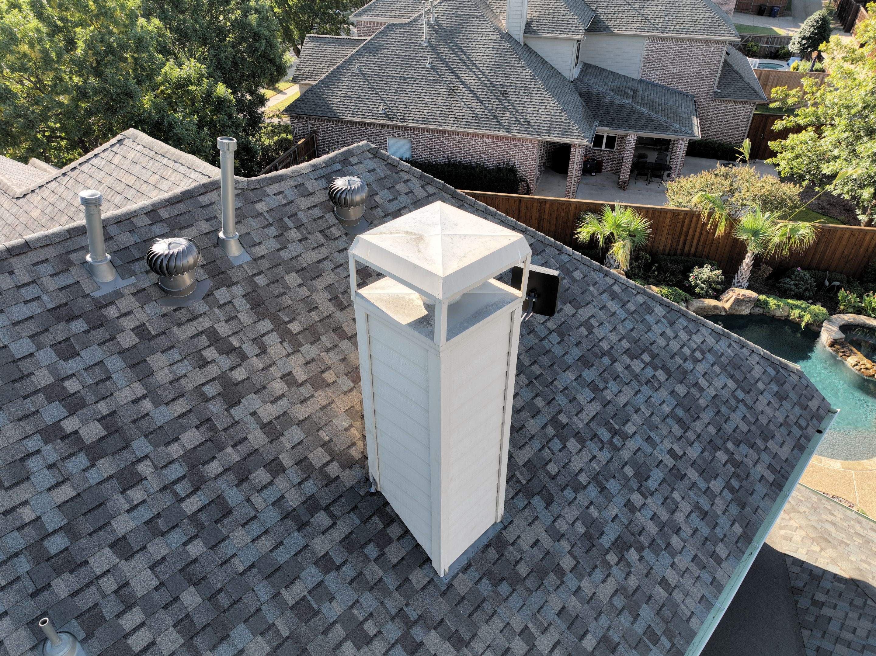 Residential Roofing Installation using Certainteed Landmark Max Def Weather Wood by Becker Roofing and Exteriors
