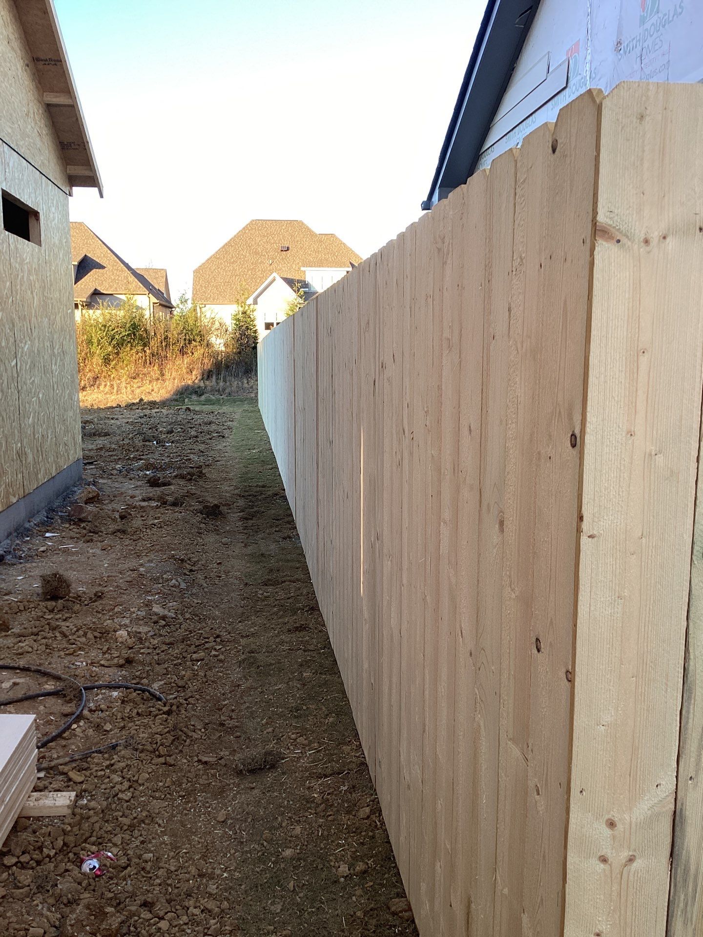 Pine Privacy Fence by River City Fence Inc.