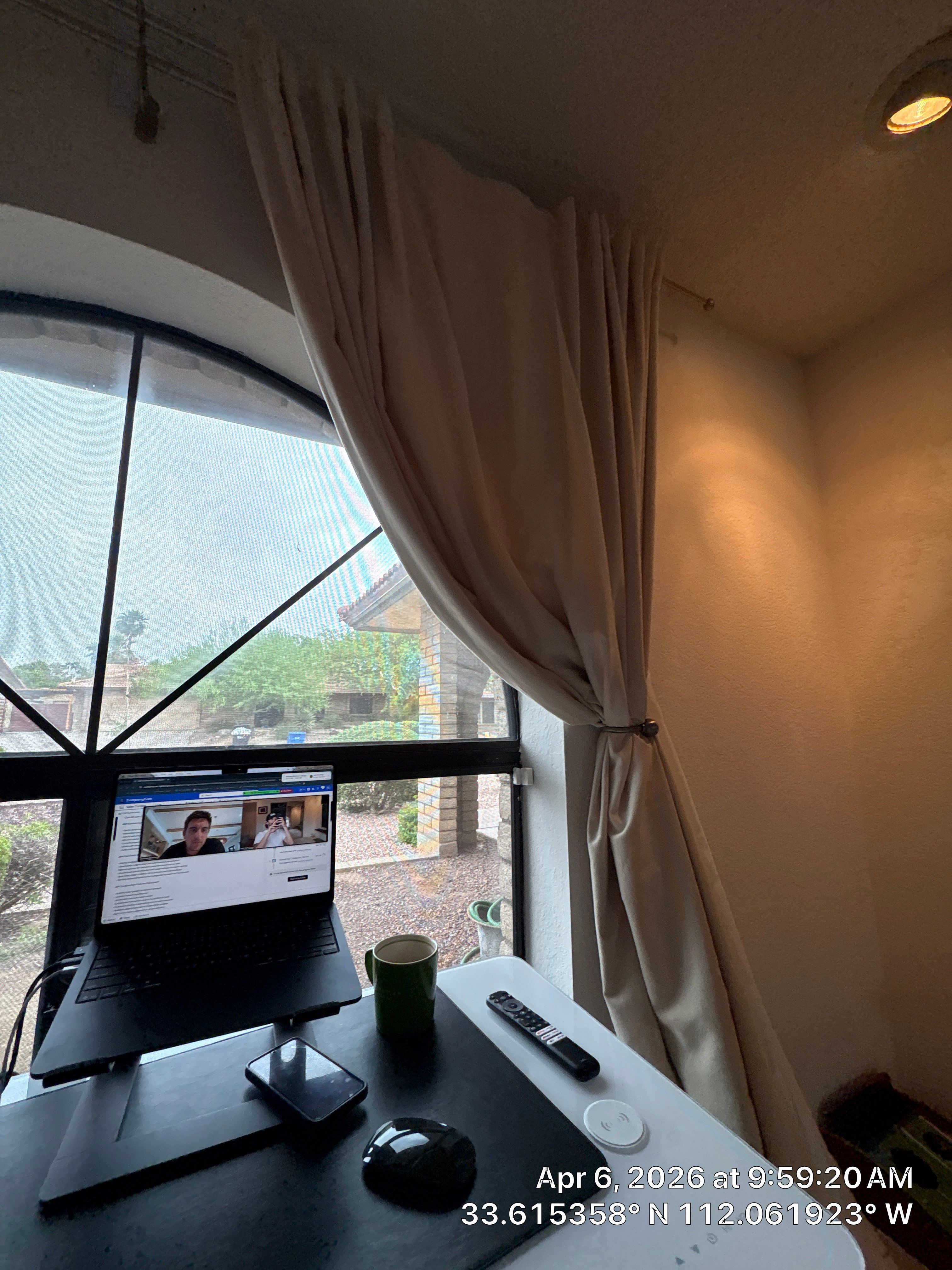 Phoenix Home Office & Living Room Renovation by CompanyCam Sales Demo