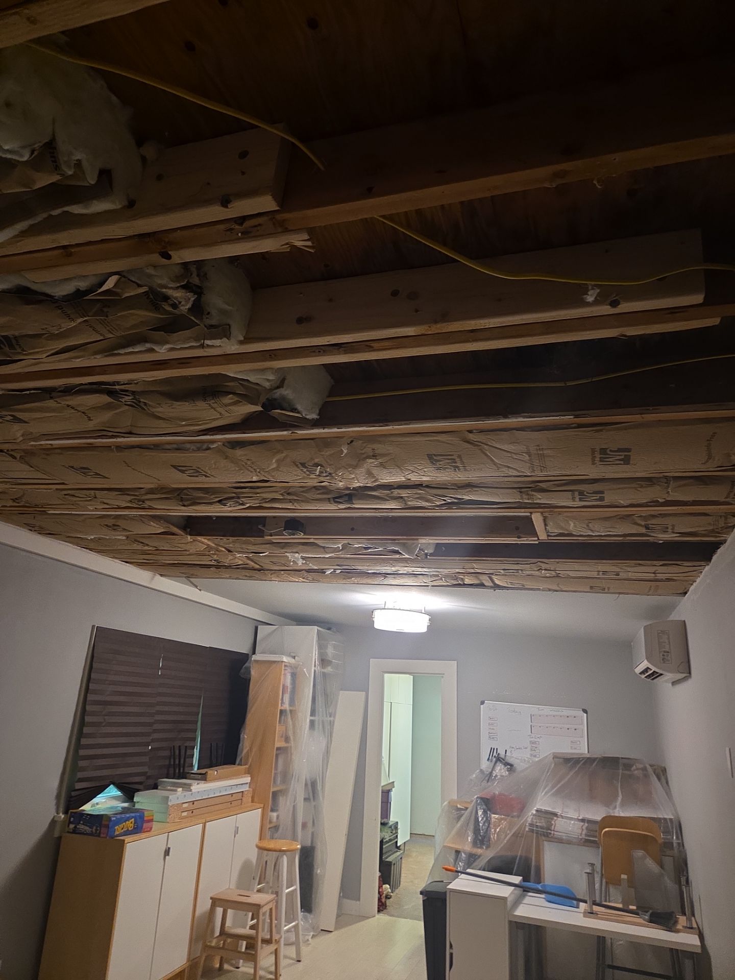 Fallen Tree Interior/ Exterior repair in Milwaukie by American Made Construction