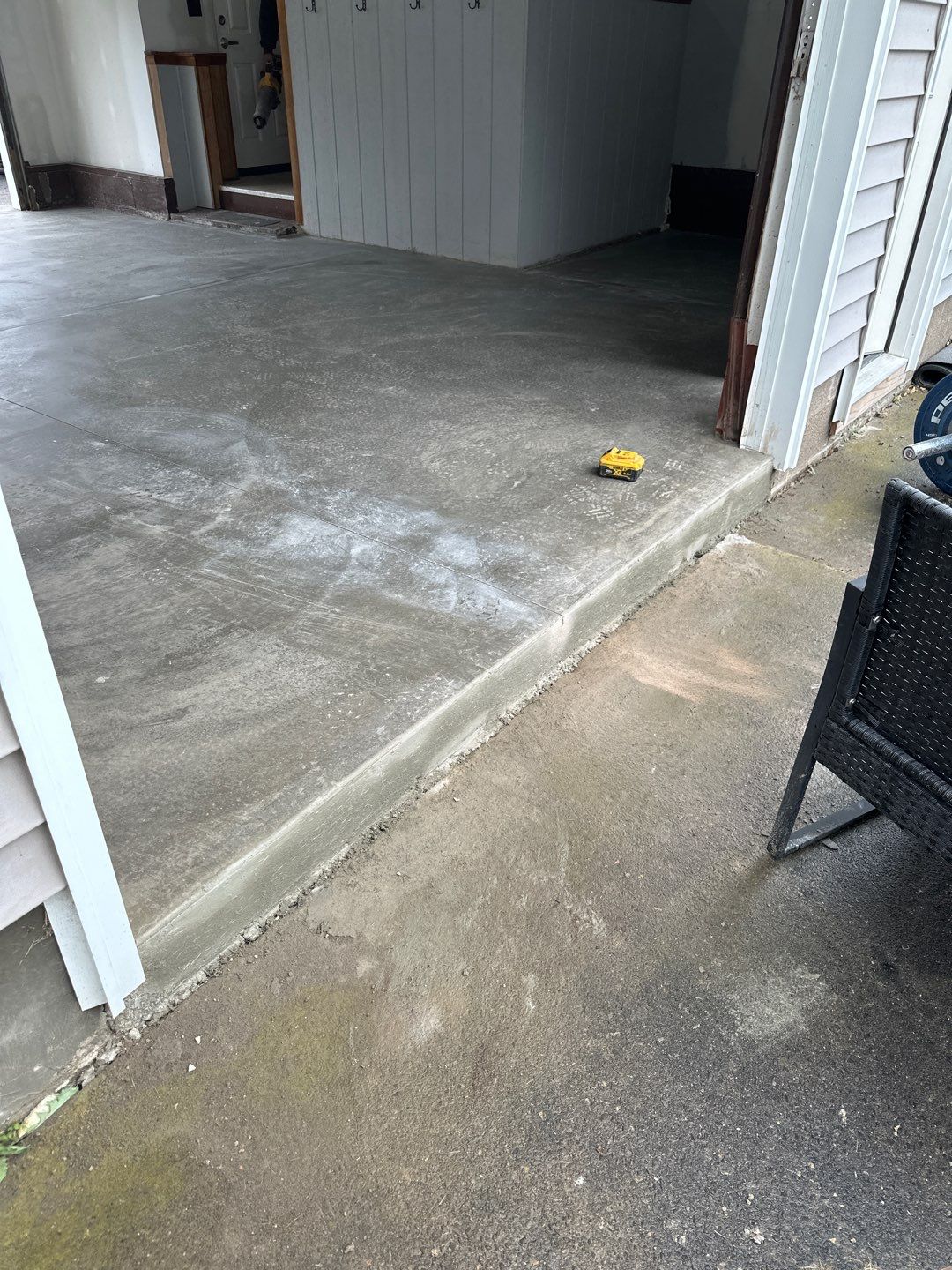 Webster Garage Floor by NG Masonry & Construction LLC