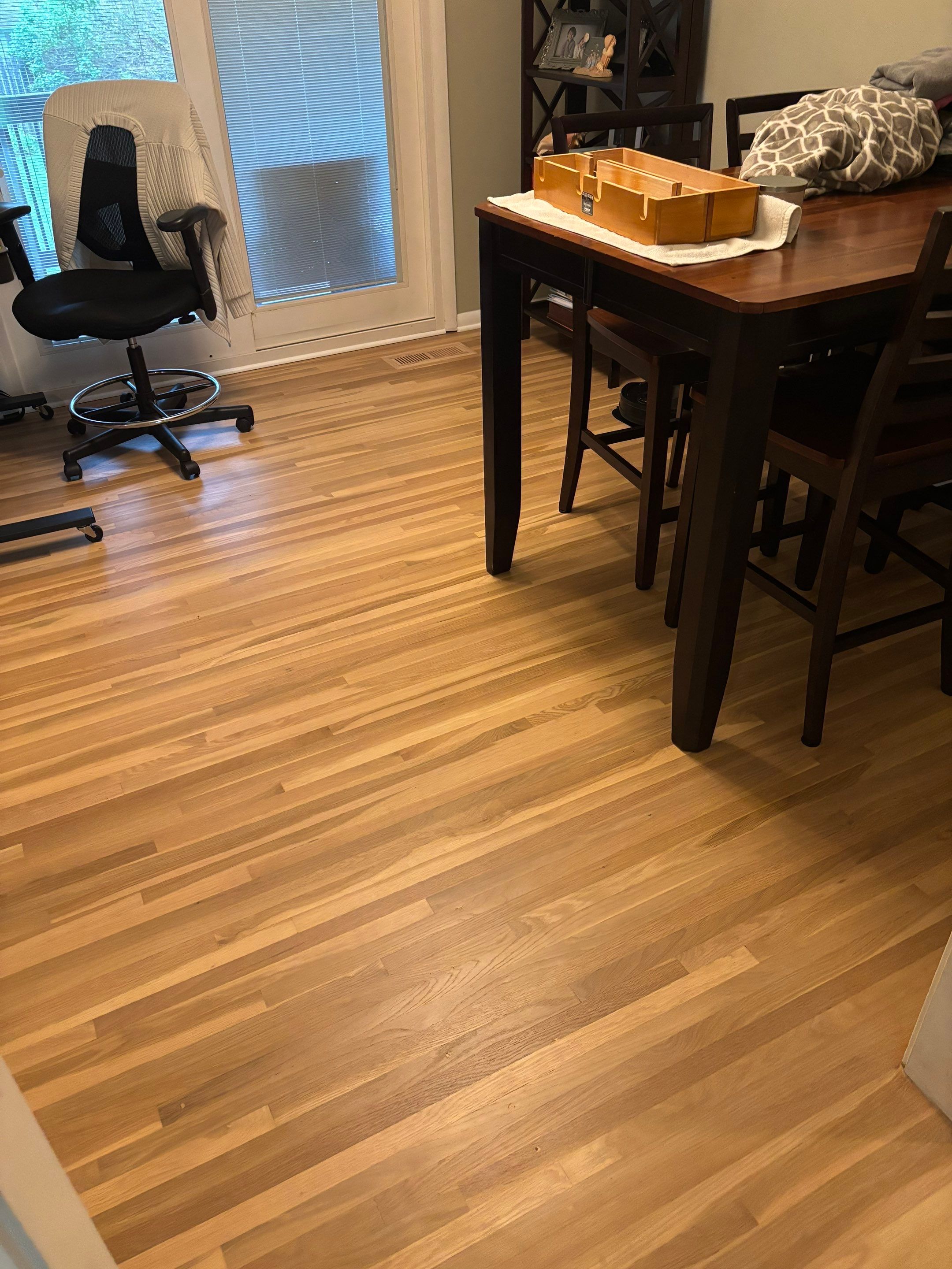 Hardwood Floor Refinishing in Prairie Village Home by Rippnfinish