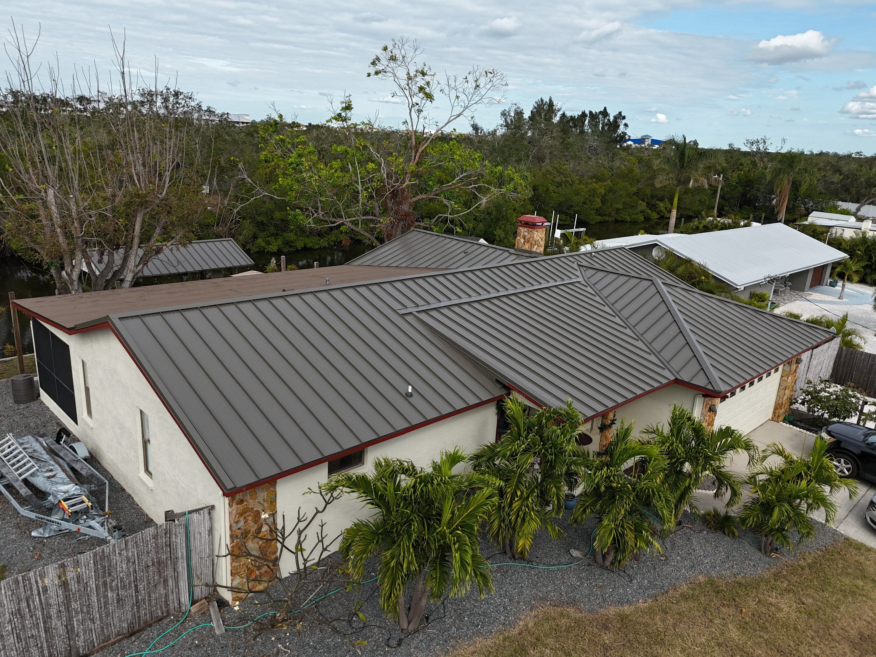 Roof replacement in Ruskin FL. by Steadfast Roofing 