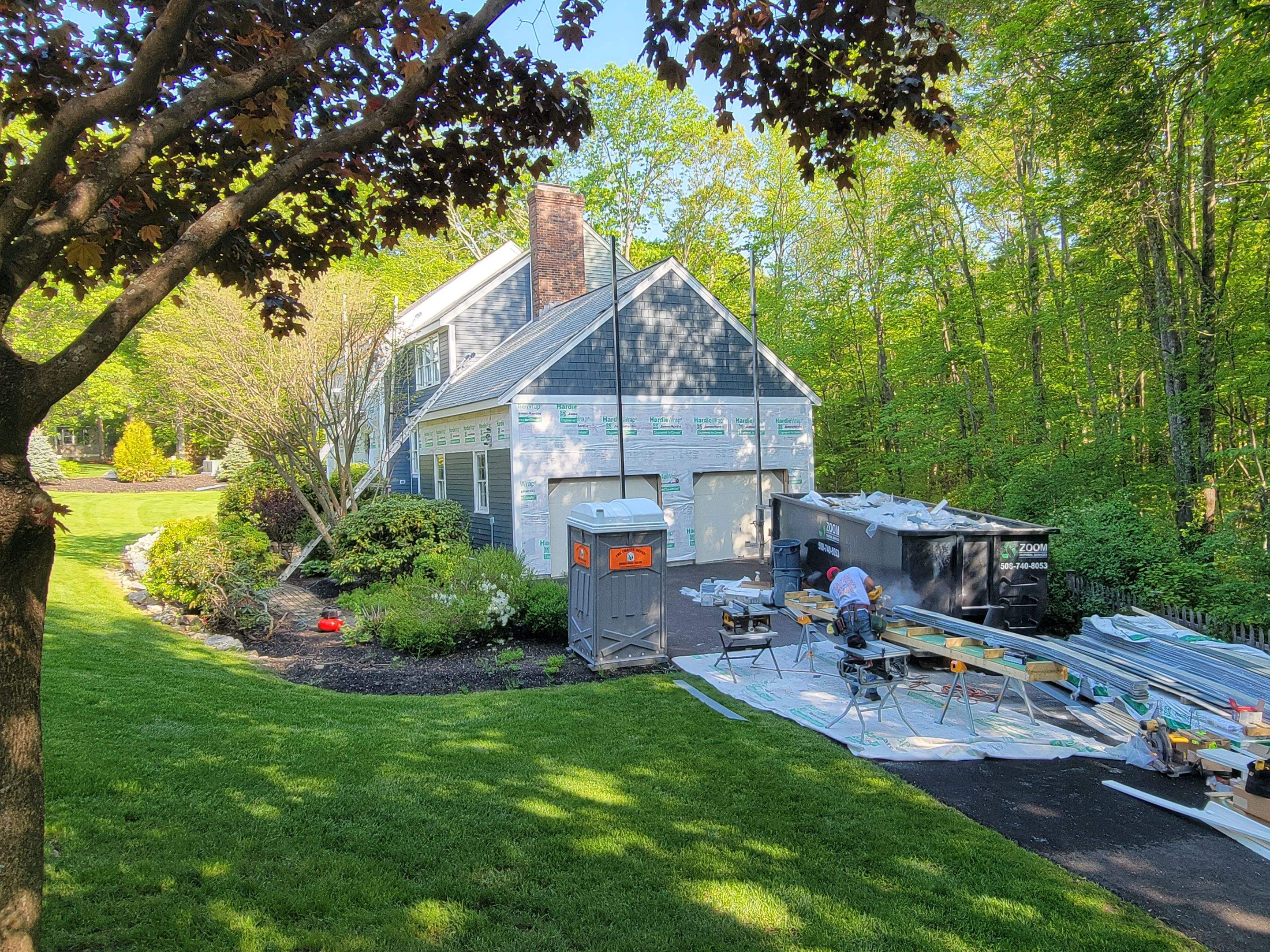Siding Installation using James Hardie by UBrothers Construction