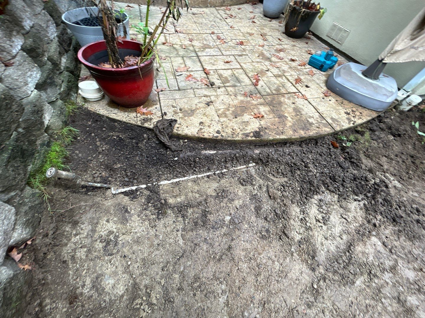Stamped Concrete Patio  by Jireh Asphalt & Concrete Inc 