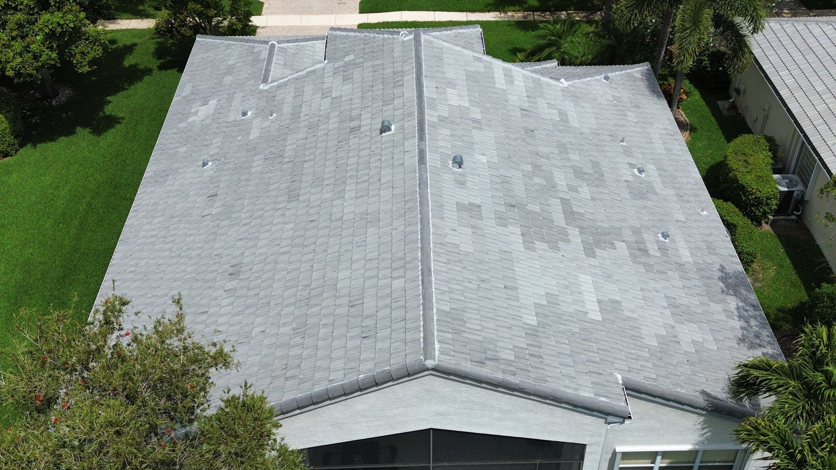 New Tile Roof in Valencia Isles Boynton Beach by Hercules Roofing