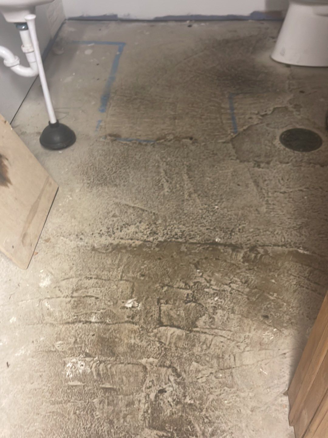 Restaurant Food Prep basement Project in Heidelberg by Floors in a Day, Inc