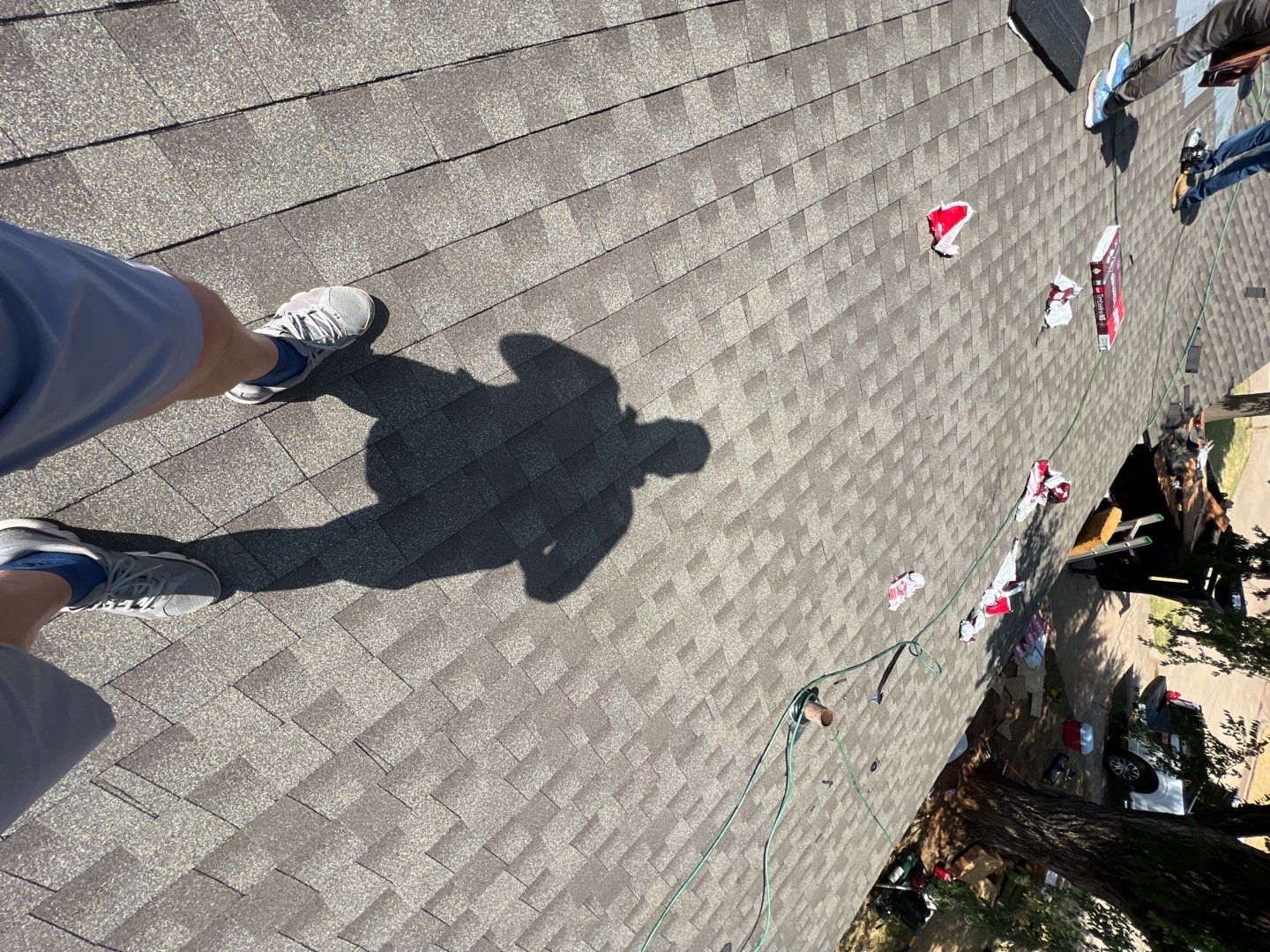 Residential Roofing Installation using GAF Natural Shadow  by A & H Roofing and Contracting
