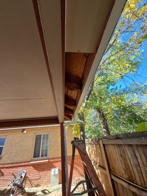 Gutter and Soffit repair