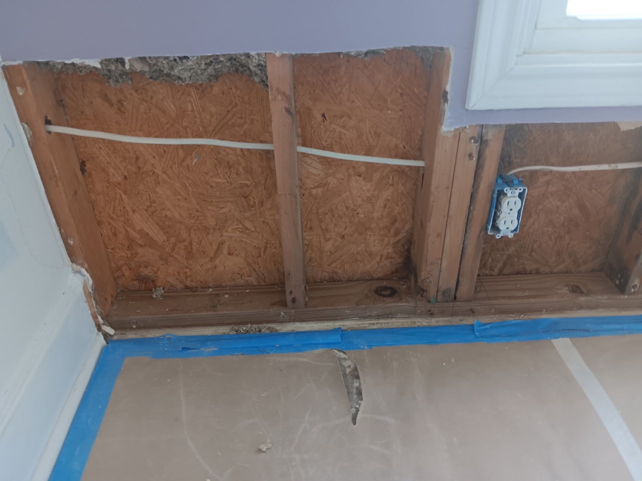 Extensive Interior Repair & Repaint in Tyler TX by Quality Coats Painting