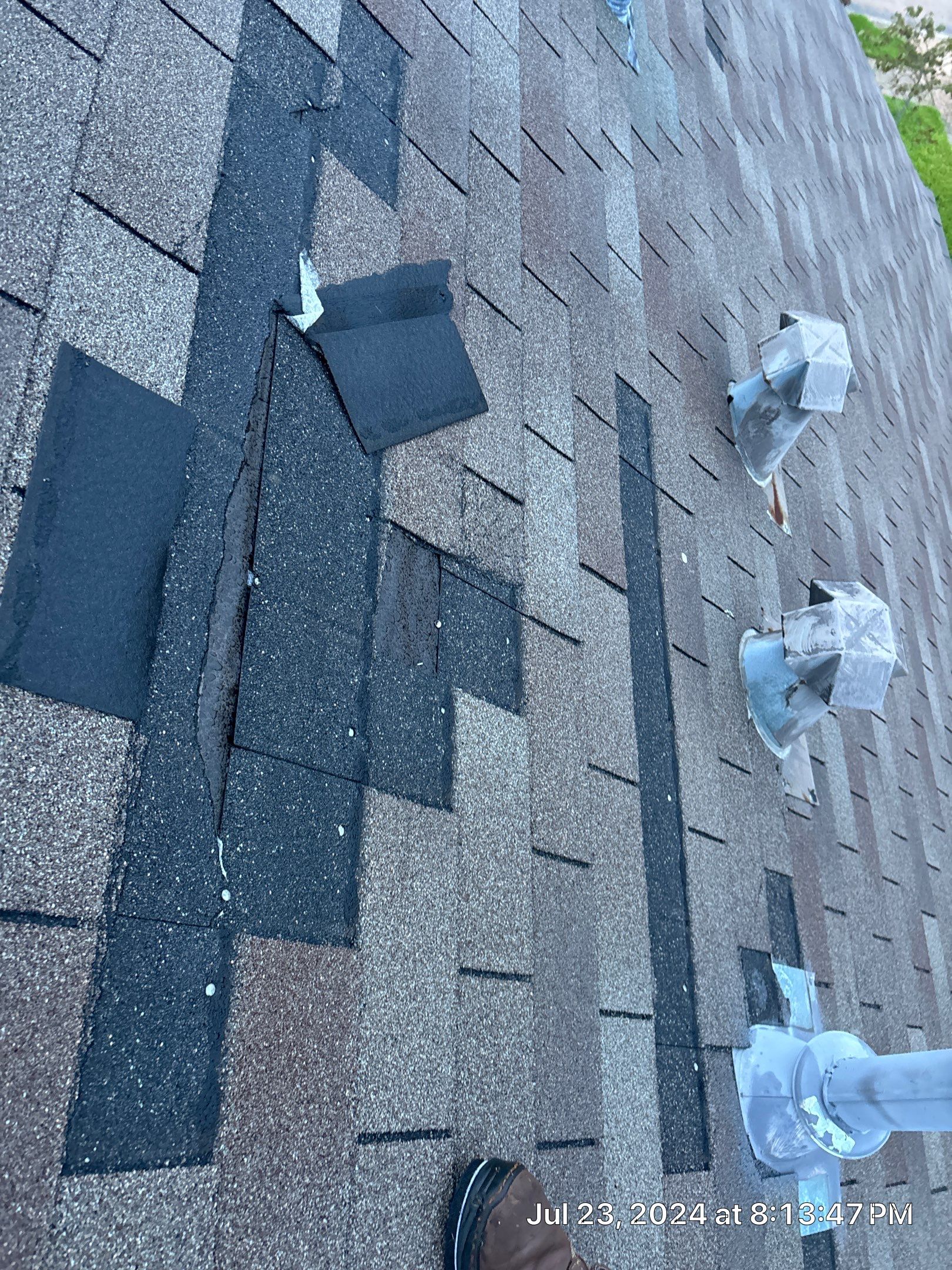 Hurricane Beryl Roof Repair by Berry Good Roofing 