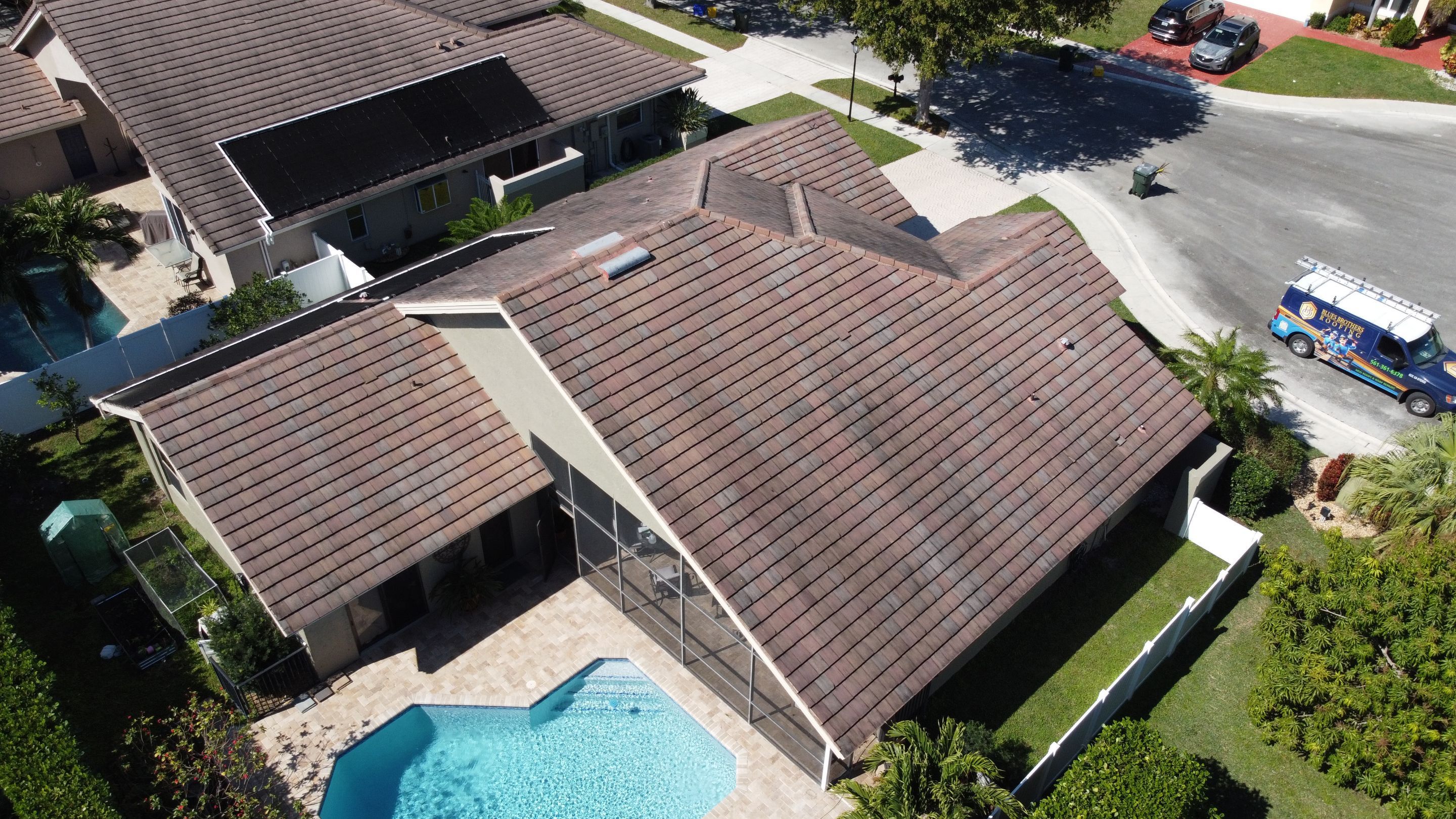 Residential Roofing Installation using WestLake Roofing Tile by BLUES BROTHERS ROOFING