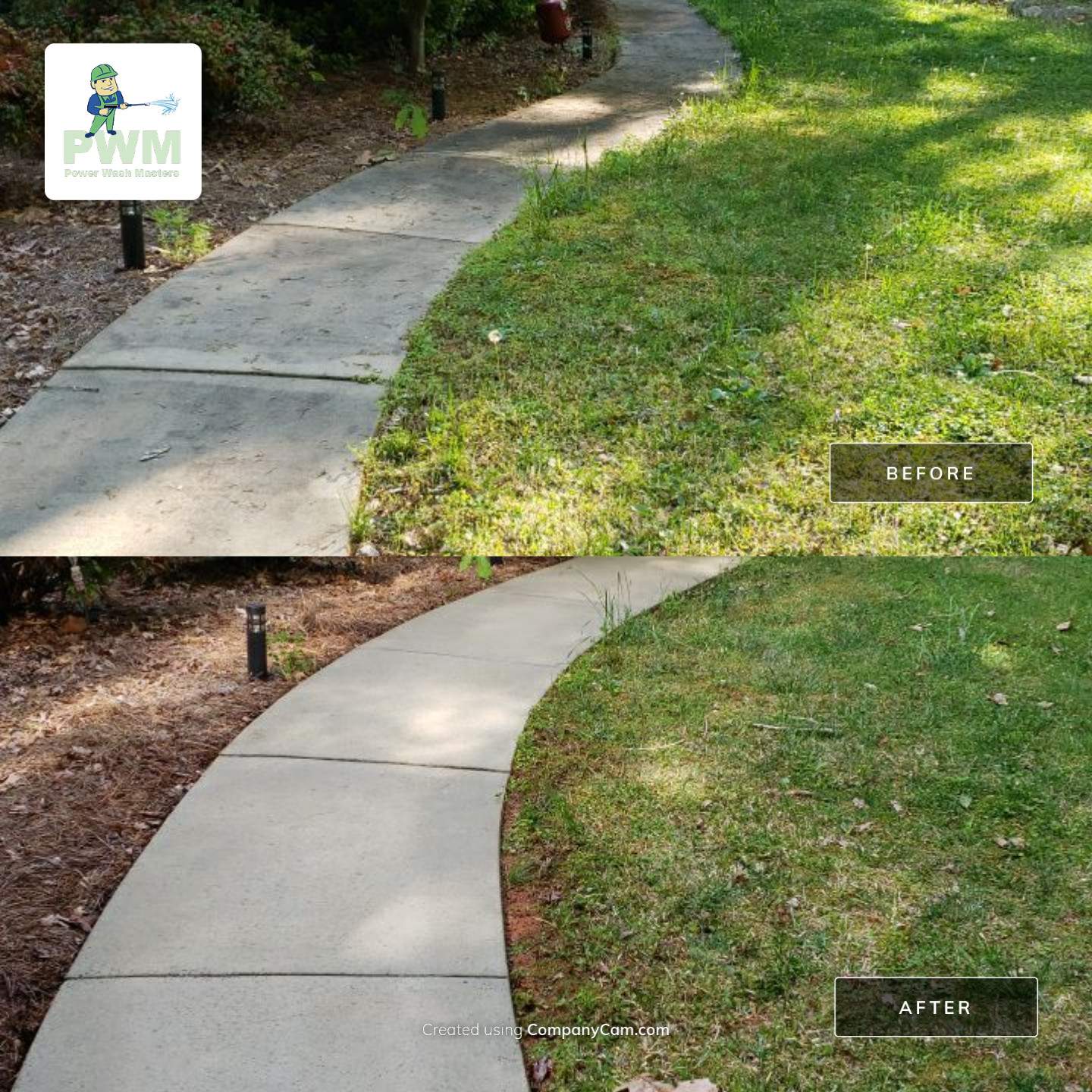 House Wash using cleaner by Power Wash Masters LLC