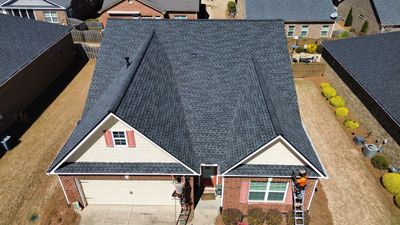 Cumming, GA Roof Replacement GAF Timberline HDZ Charcoal