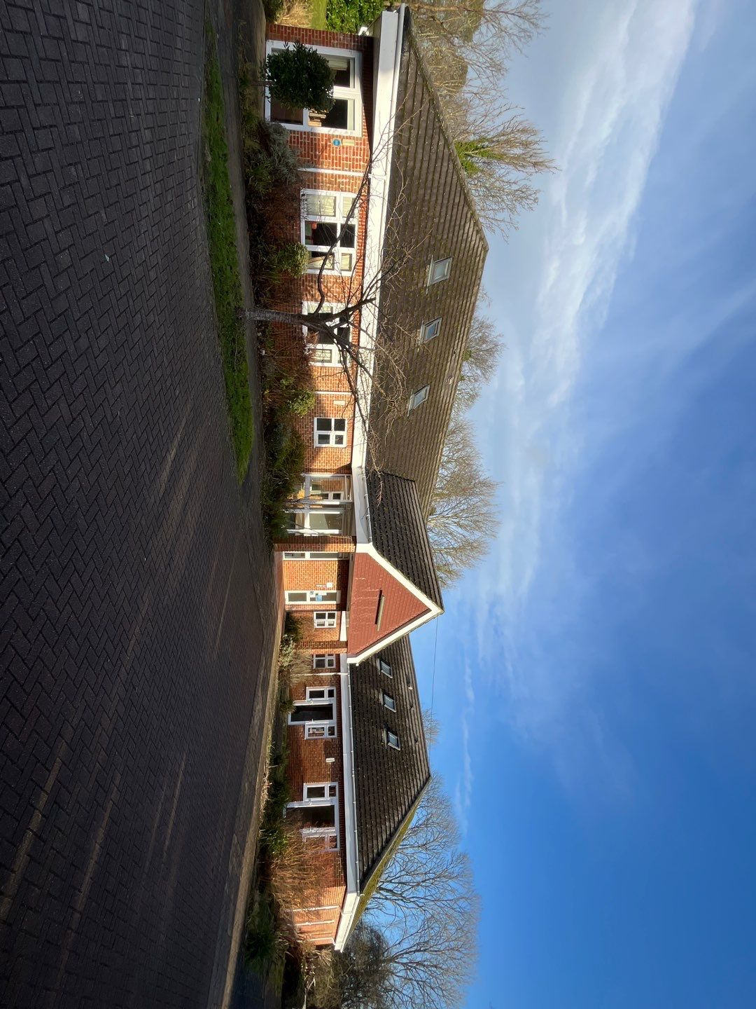 Care Home Roof and Walk Ways clean by Ges Exterior Cleaning ltd