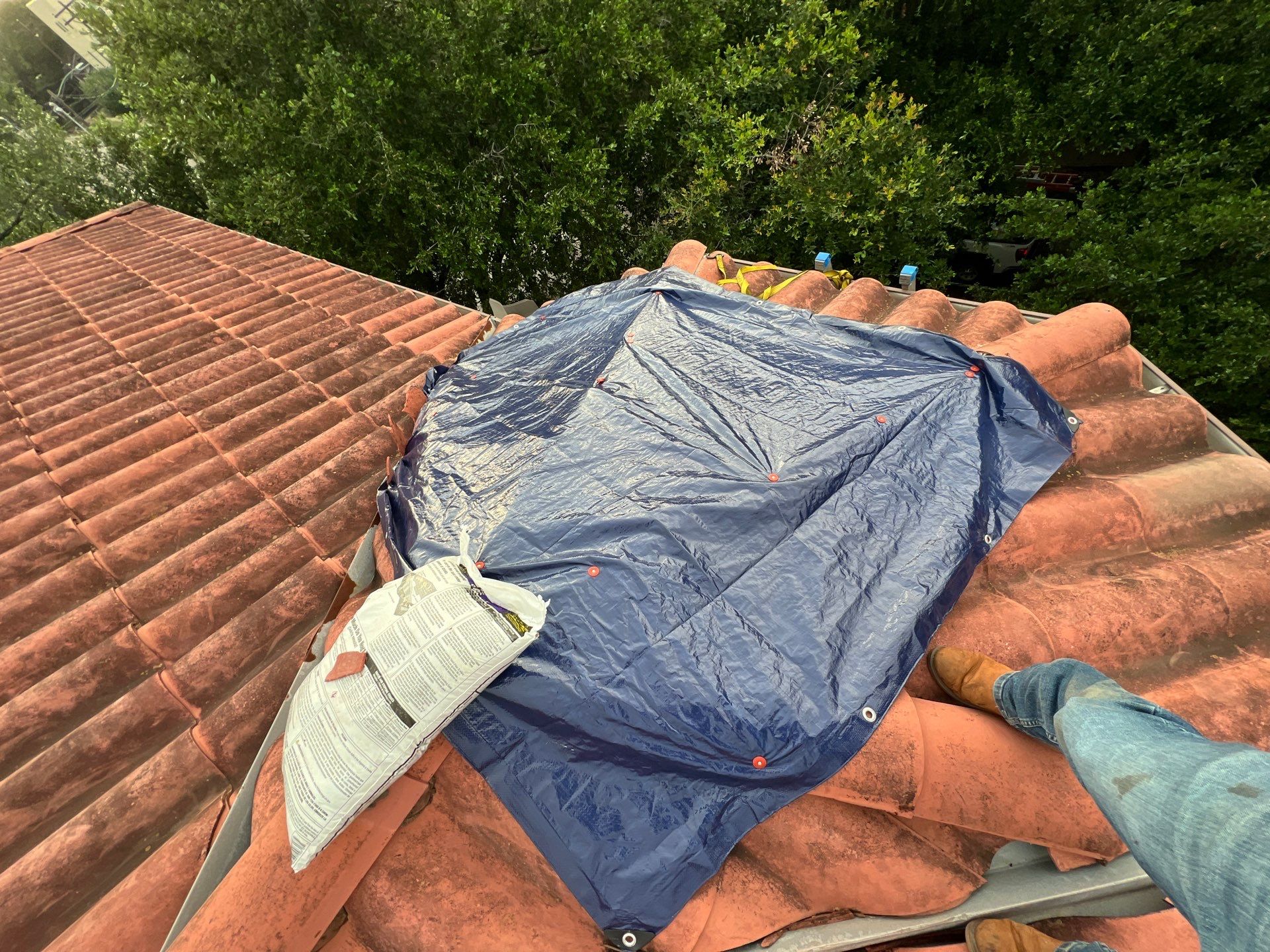 Tile Roof using tile by Roof Repair Company