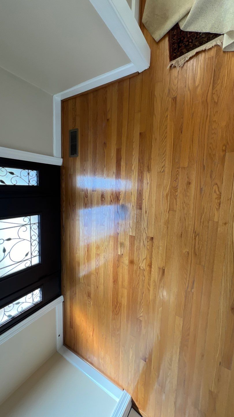Hardwood Renewal  using Finish Em by Monster Clean