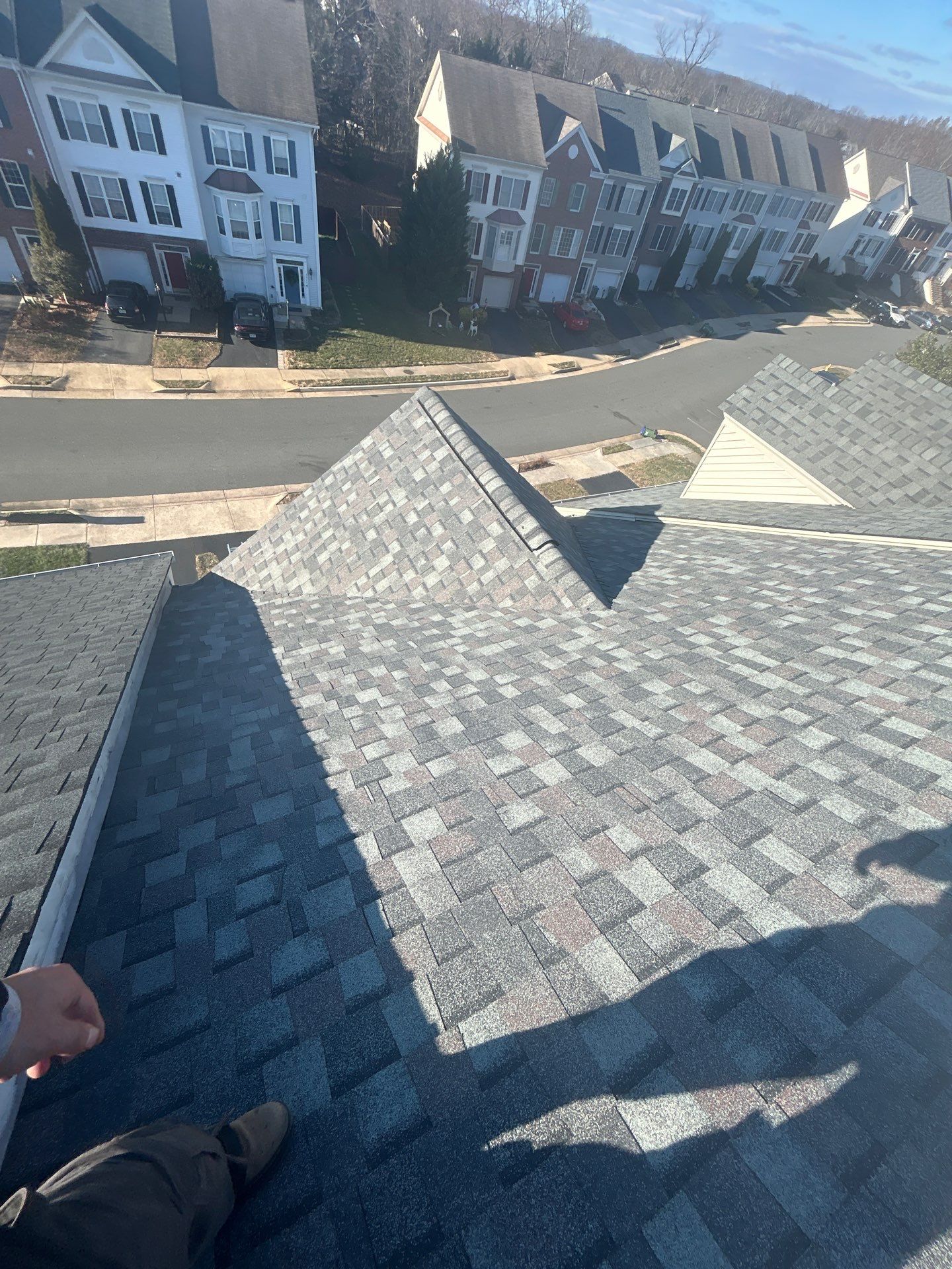 Bristow: Residential Roof Replacement with CertainTeed Landmark Pro in Max Def Colonial Slate by RM Banning, Inc.