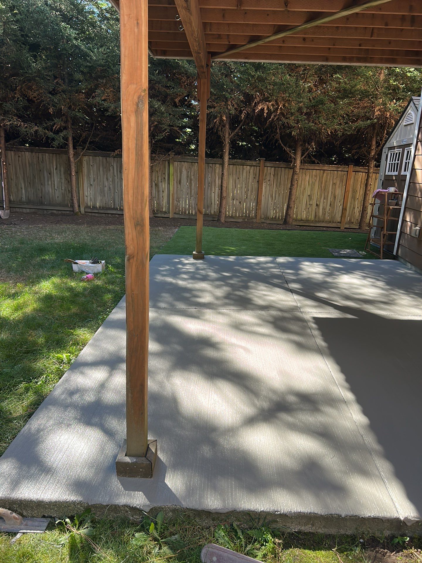 Carissa | Concrete Patio by Jireh Asphalt & Concrete Inc 
