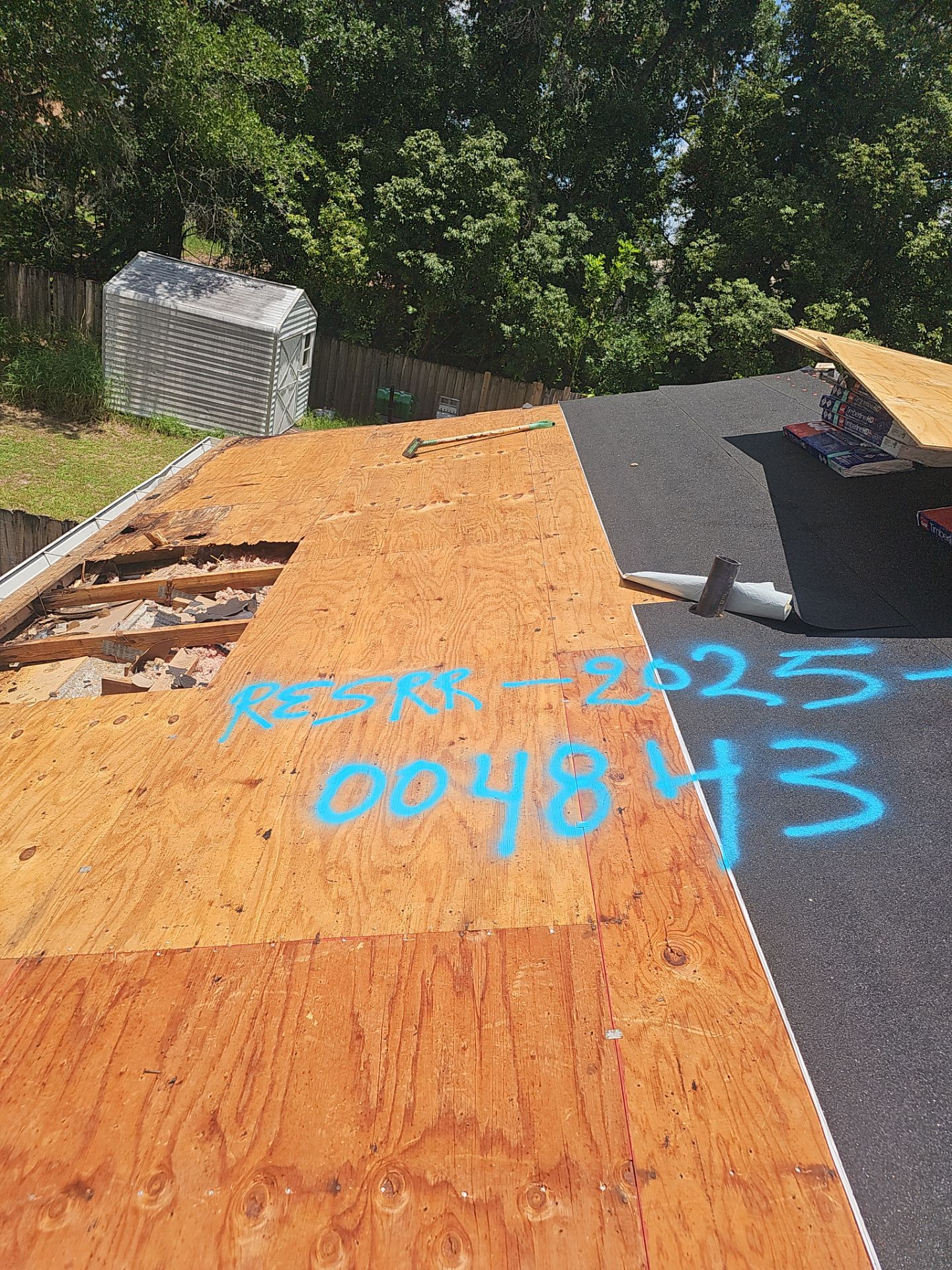 Project in Land O' Lakes 34639 by Mitchell Roofing Company LLC 