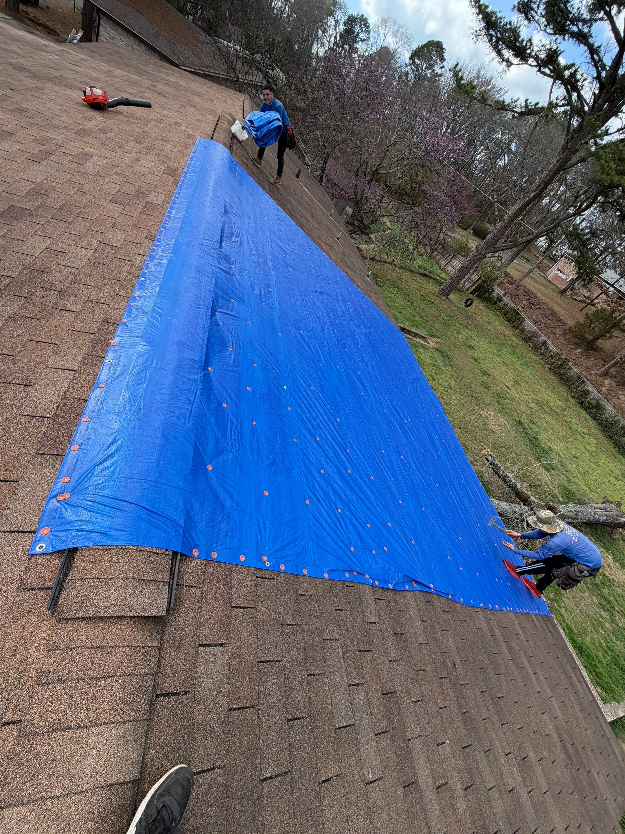 Full Roof Replacement and Storm Damage Restoration in Hot Springs by Temple Roofing and Exteriors