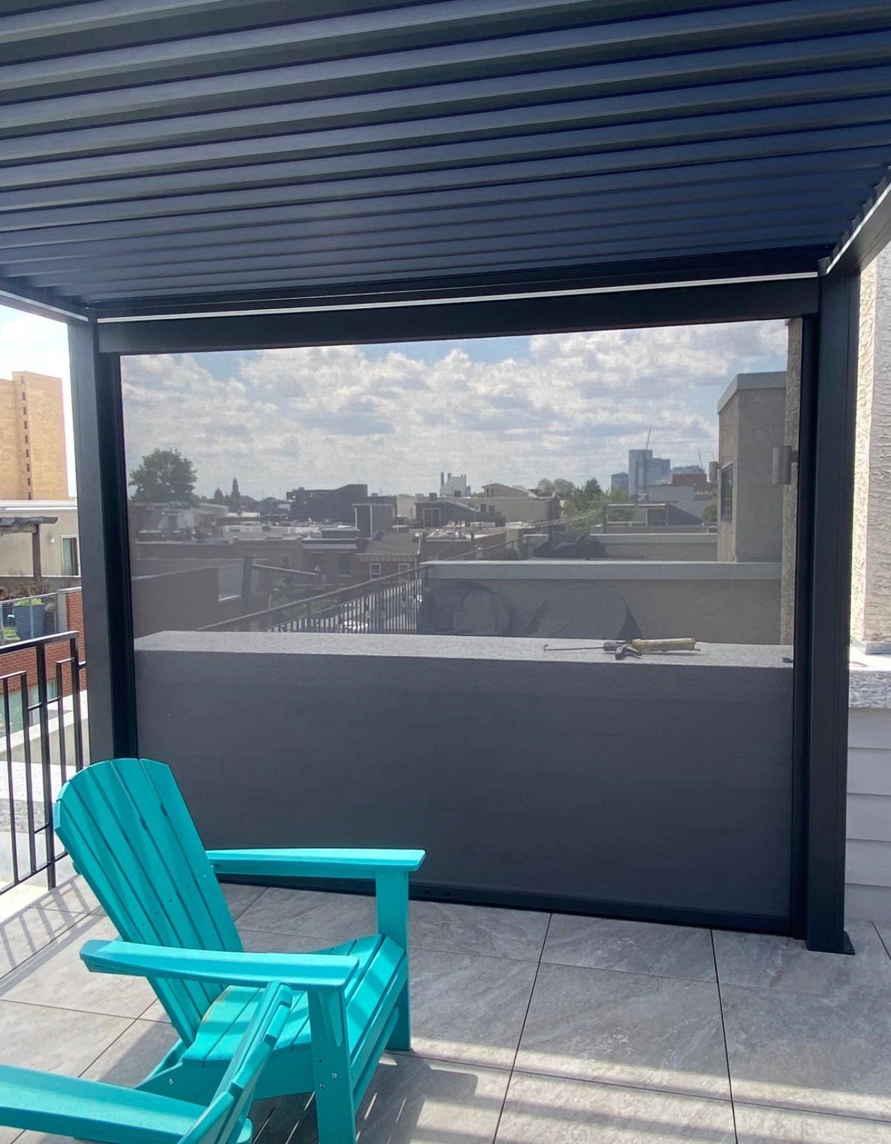 Stucco & Fiberglass roof replacement by Philadelphia Quality Roofing