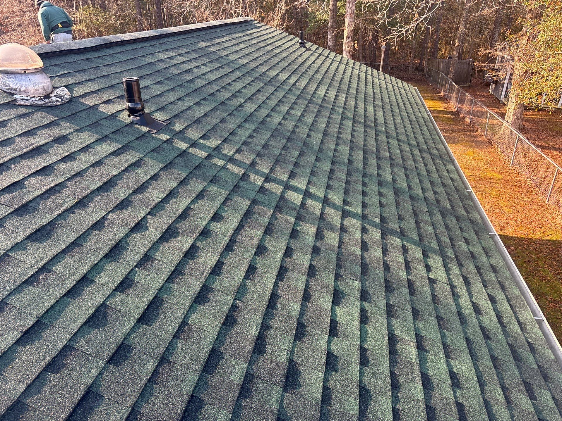 GAF HDZ - Hunter Green by Linta Roofing Inc