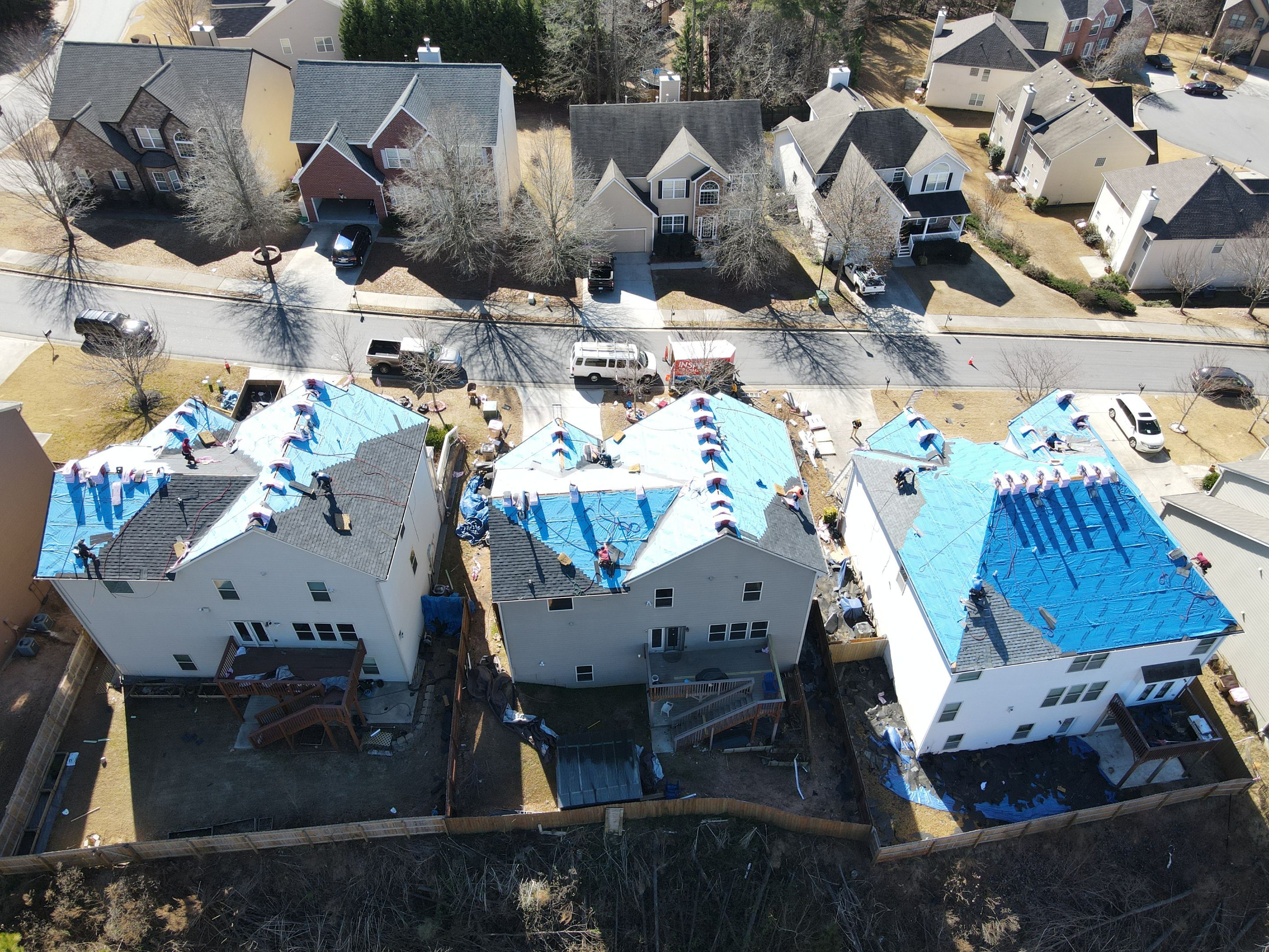 Residential Roofing Installation using Owens Corning by Inspector Roofing and Restoration