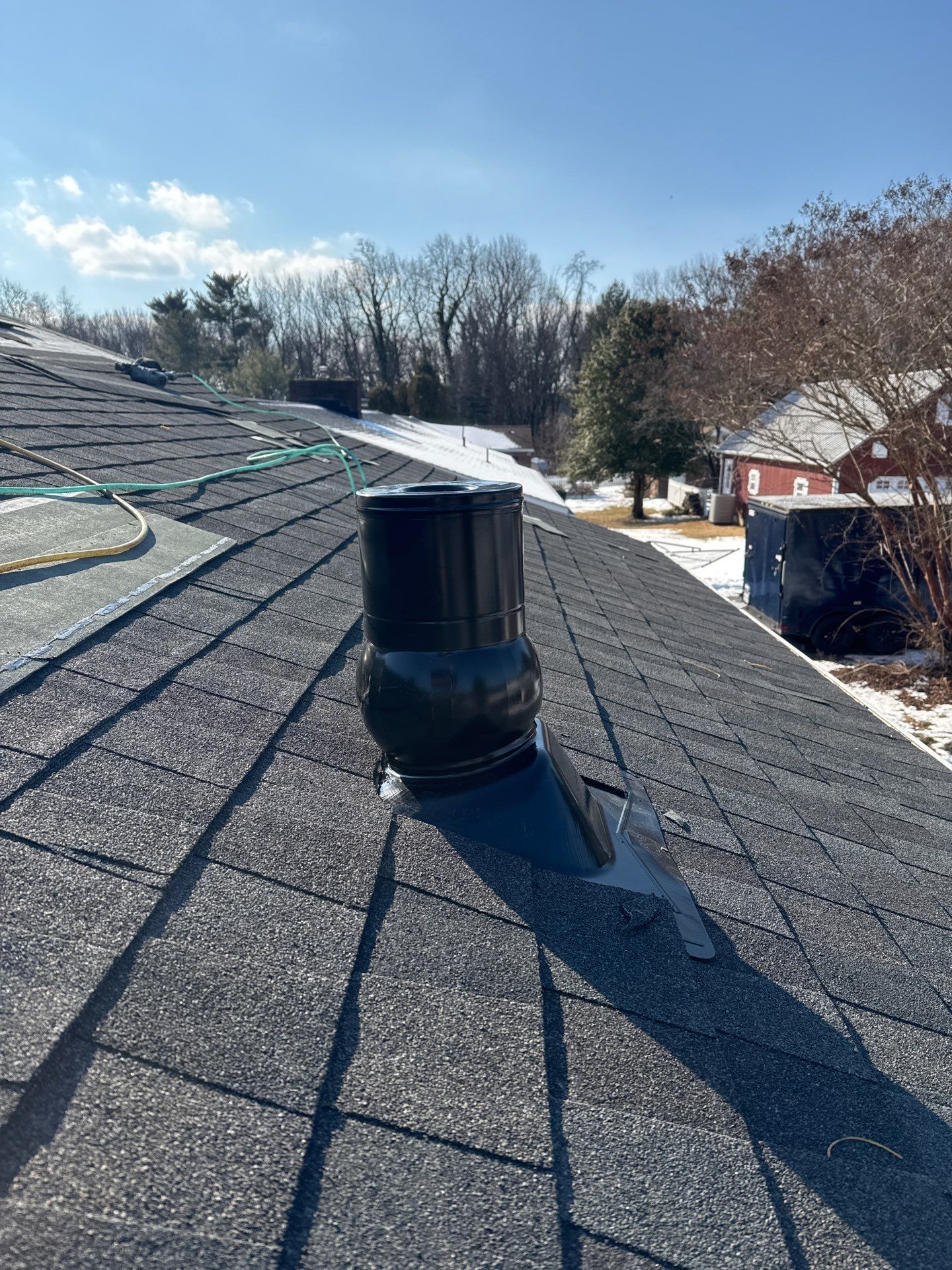 Residential Roofing Installation using GAF Timberline HDZ by Matter Roofing & Construction