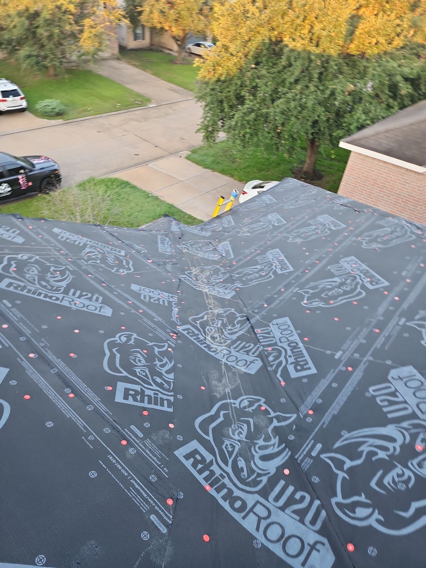 Residential Roofing Installation using Owen's Corning Duration (Lifetime) Shingles by Roof Repair Company