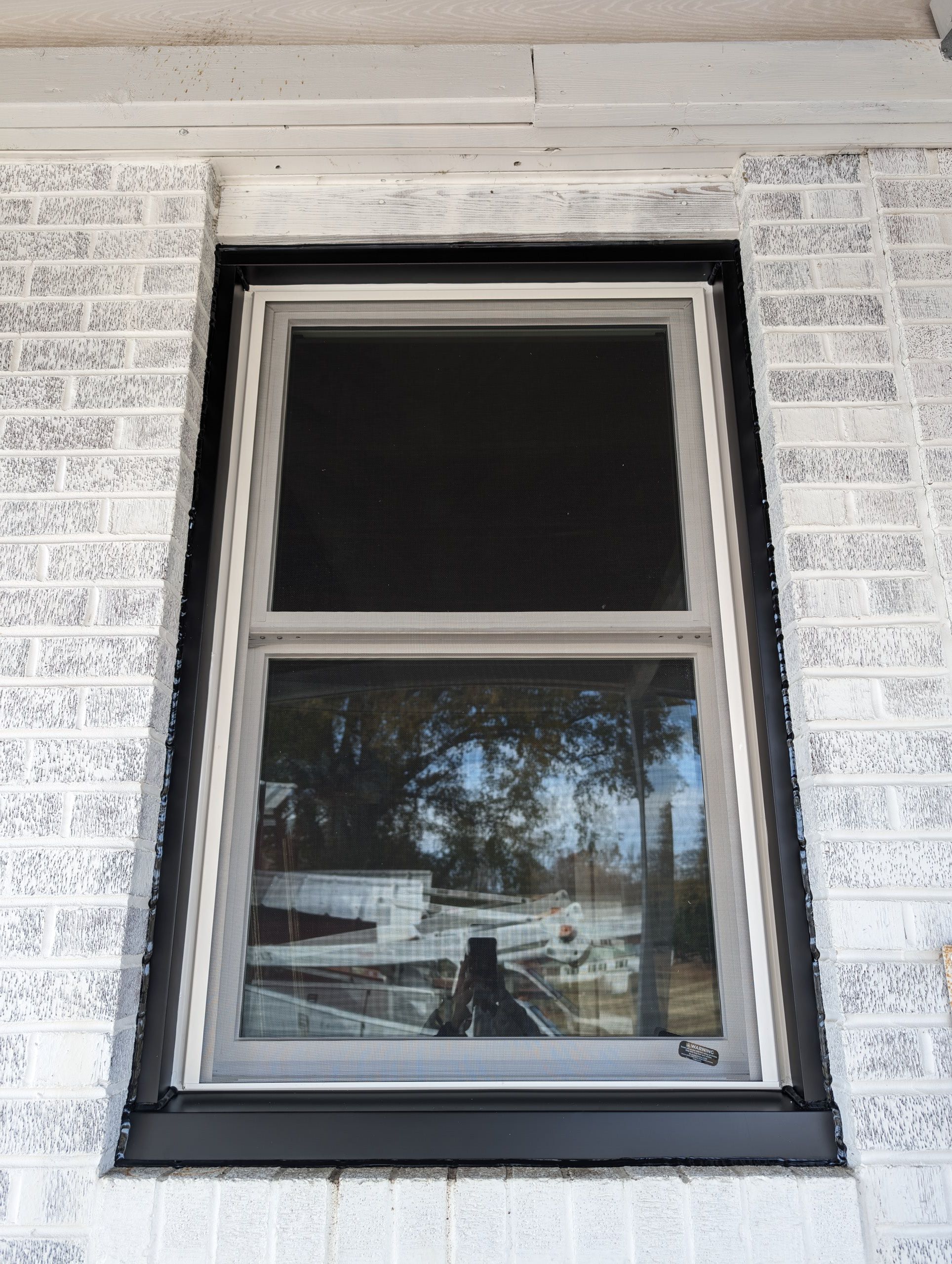 Window replacement using ProVia Aspect with black trim by Window Depot of Annapolis