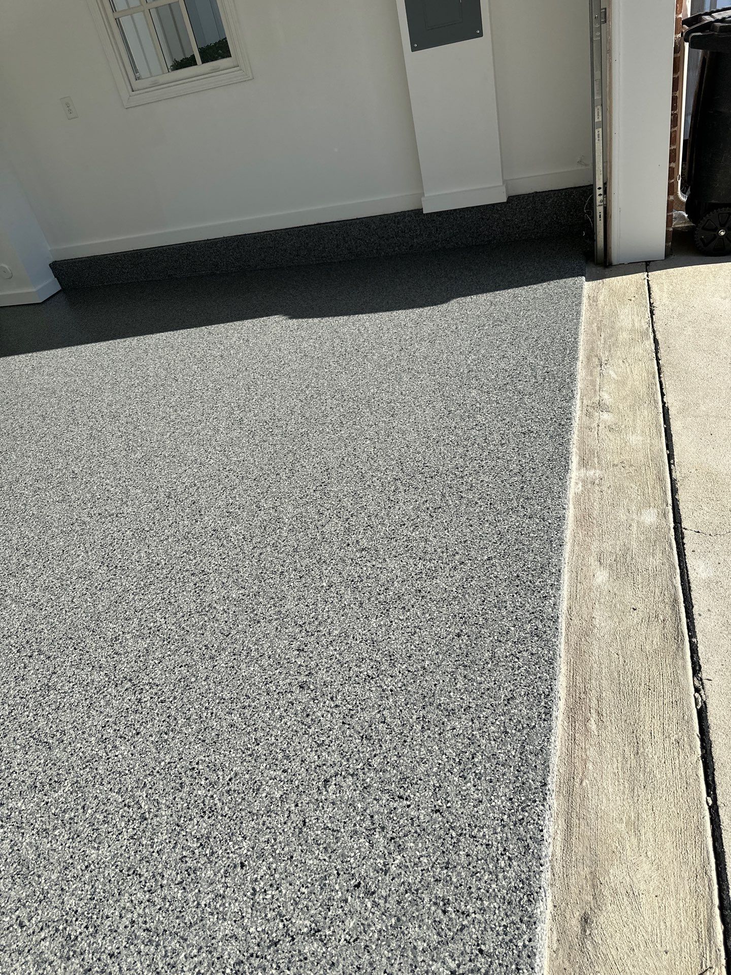 Garage Floor Coating using Nightfall by My Garage Floor Guys