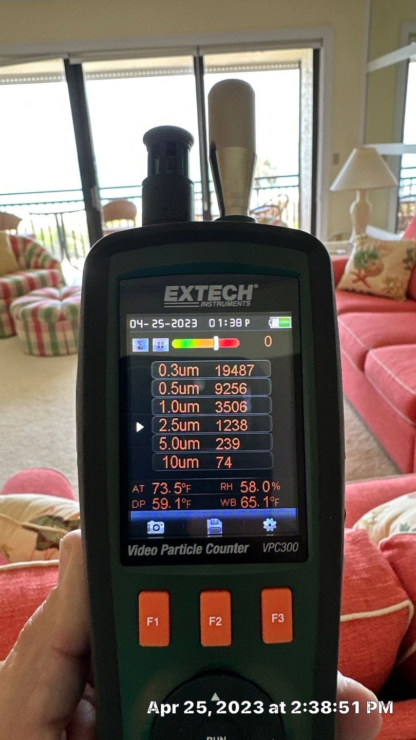 Humidity Bloom that caused mold to Grow by Building performance Solutions LLC