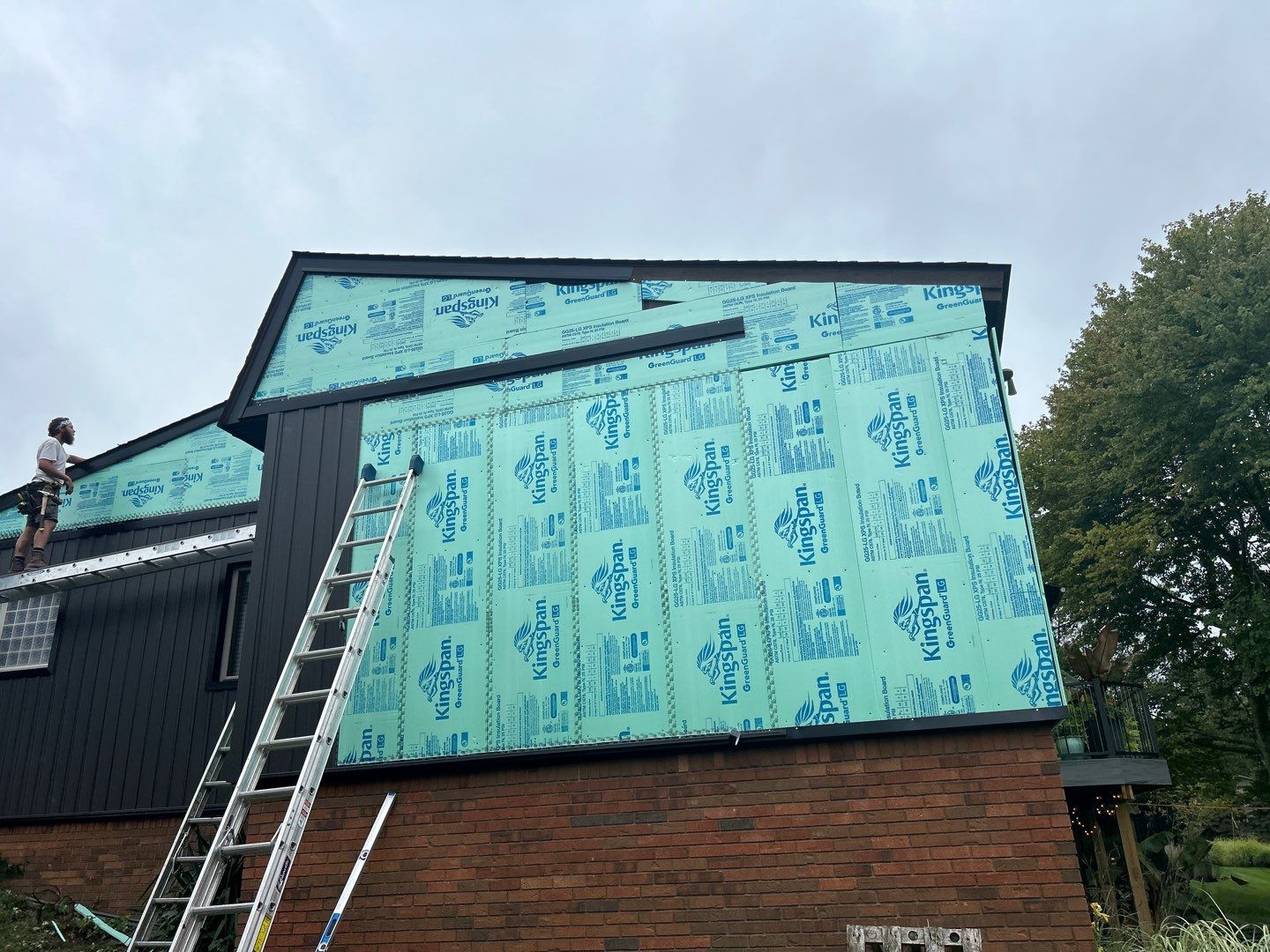 Siding Replacement using Alside 7" B&B by 180 Contractors