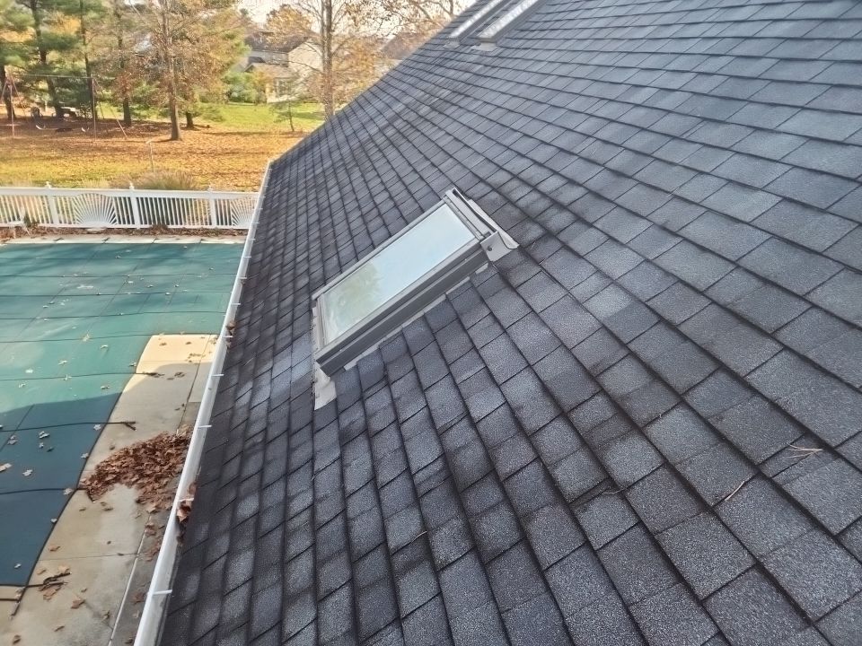 Residential Roofing Installation using GAF Timberline HDZ Williamsburg Slate  by Nitro Roofing and Construction
