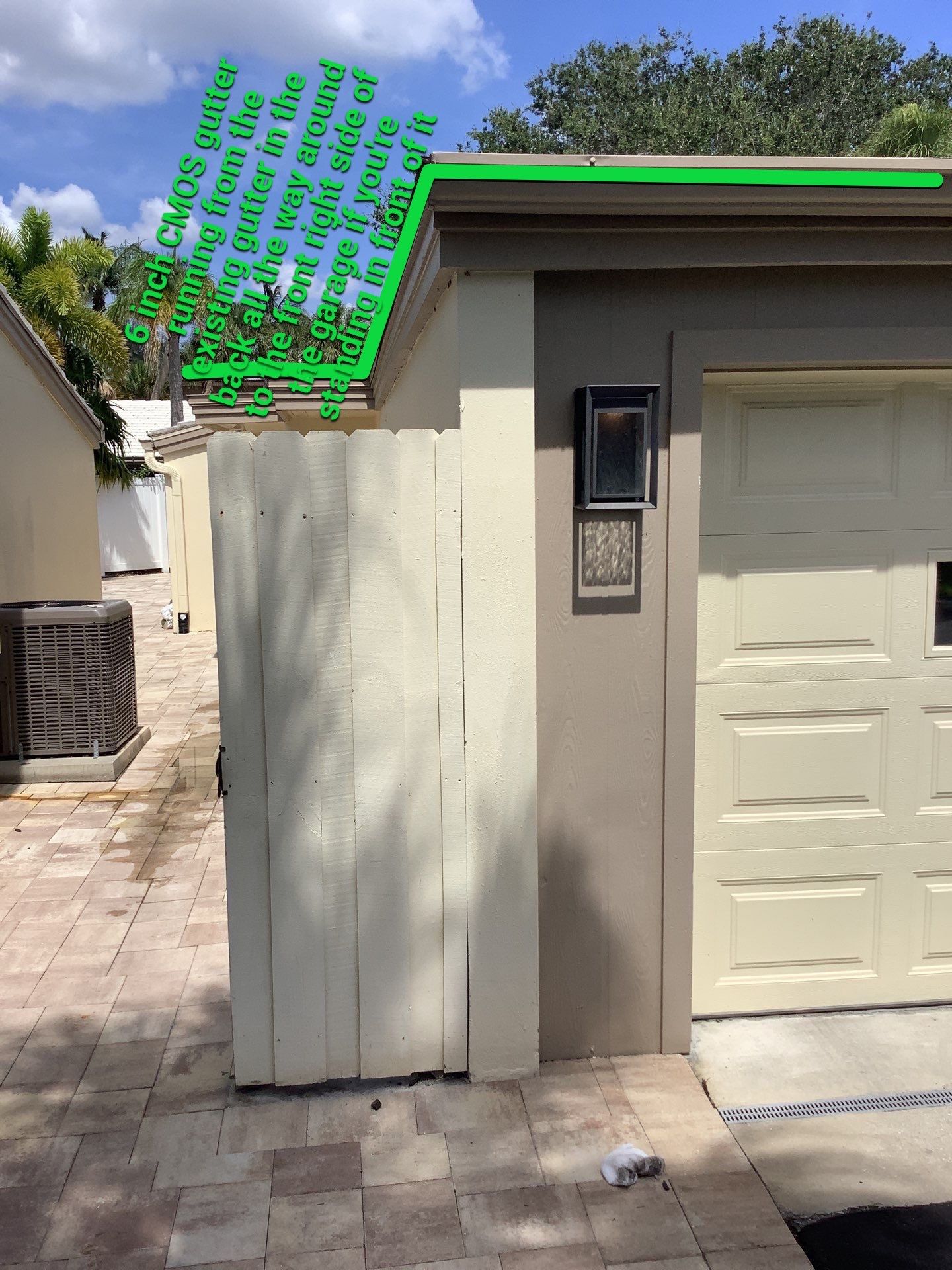 Splash Guard Gutters for Siesta Key Homes by Gutter Professors