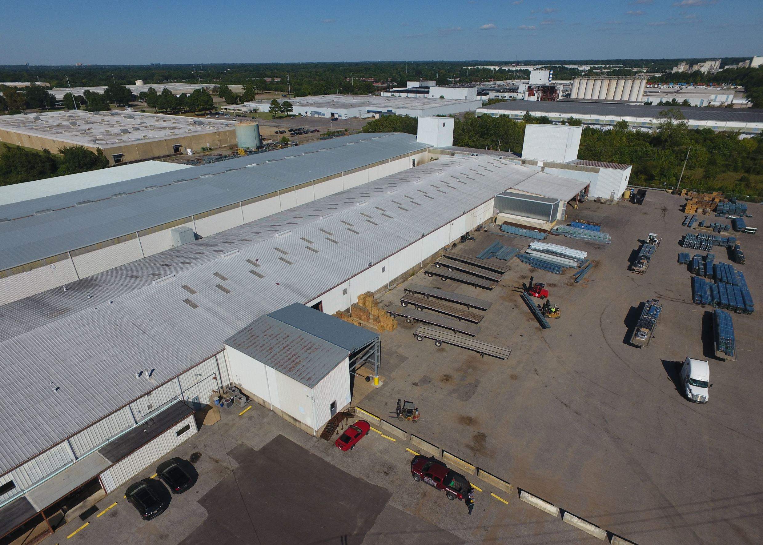 Commercial Metal Restoration System using Aldocoat Coatings by Hostetler Roofing